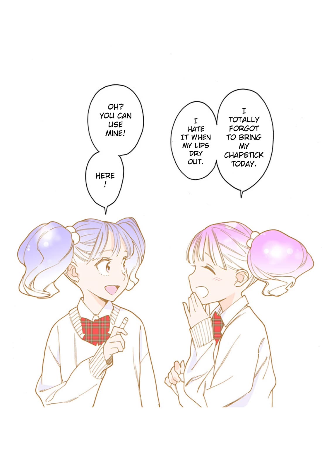 Otome no Teikoku Chapter 301.2 page 2 - Chapter 301.2: Mini chapter 97: Chapstick