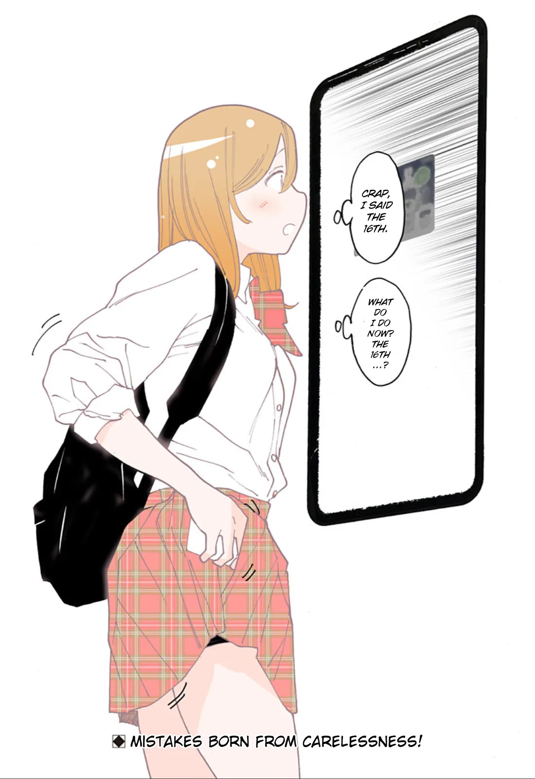 Otome no Teikoku Chapter 306.3 page 6 - Chapter 306.3: Mini chapter 108: Miyoshi, Getting More and More Careless As She Pockets Her Phone
