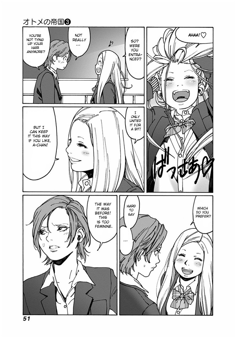 Otome no Teikoku Chapter 33 page 11 - Chapter 33: Retribution or reward for a side glance.