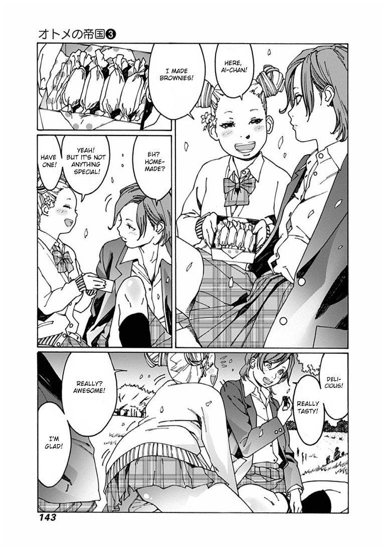 Otome no Teikoku Chapter 41 page 3 - Chapter 41: High school girls enjoy cheer-blossom viewing and spring.