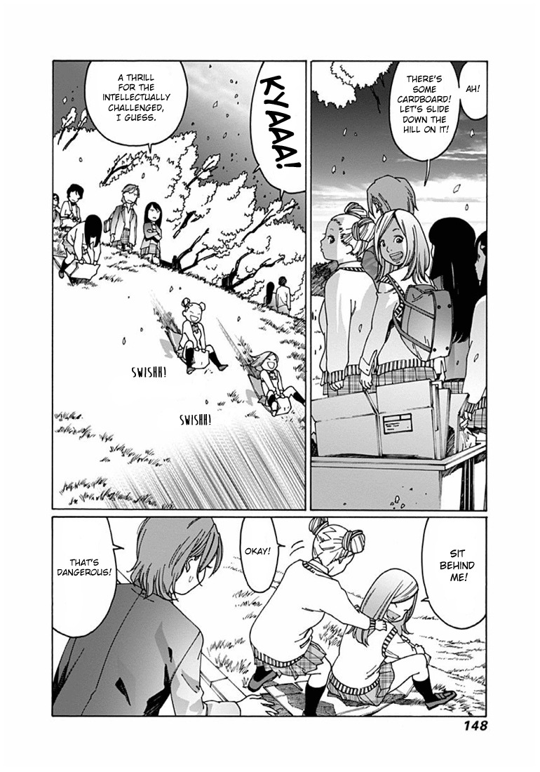 Otome no Teikoku Chapter 41 page 8 - Chapter 41: High school girls enjoy cheer-blossom viewing and spring.