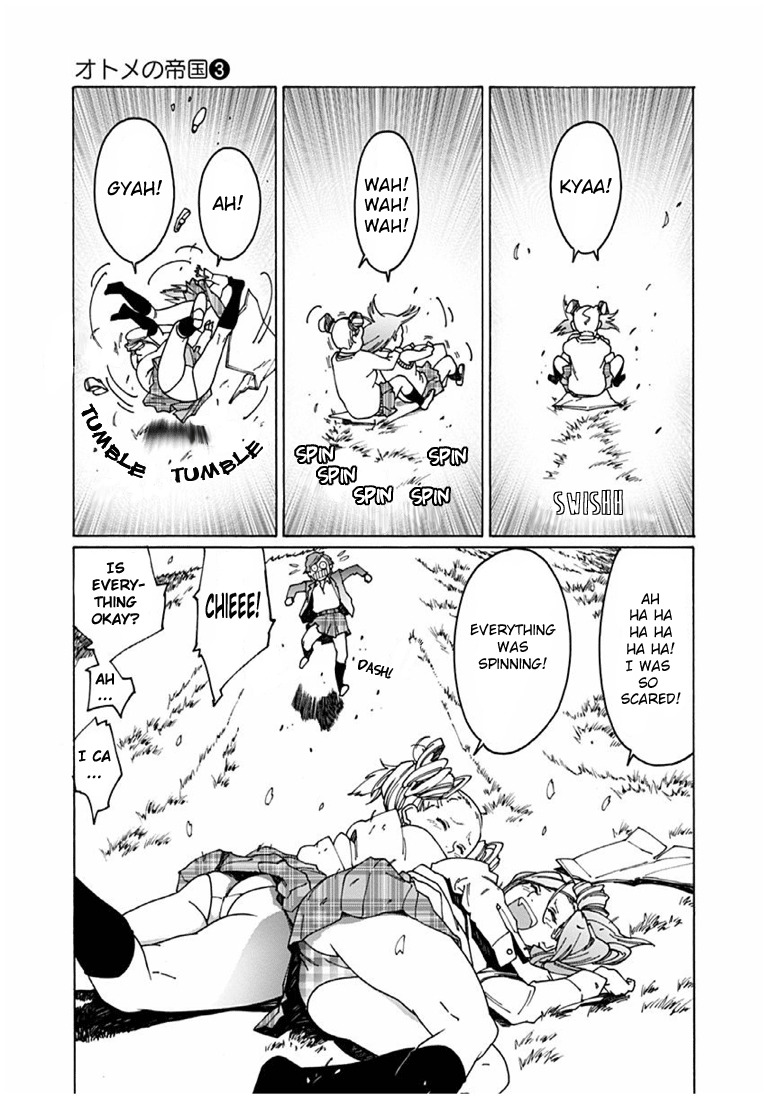 Otome no Teikoku Chapter 41 page 9 - Chapter 41: High school girls enjoy cheer-blossom viewing and spring.
