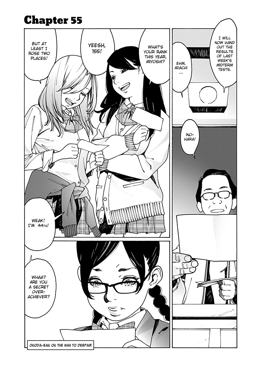 Otome no Teikoku Chapter 55 page 1 - Chapter 55: Onoda-san on the way to despair