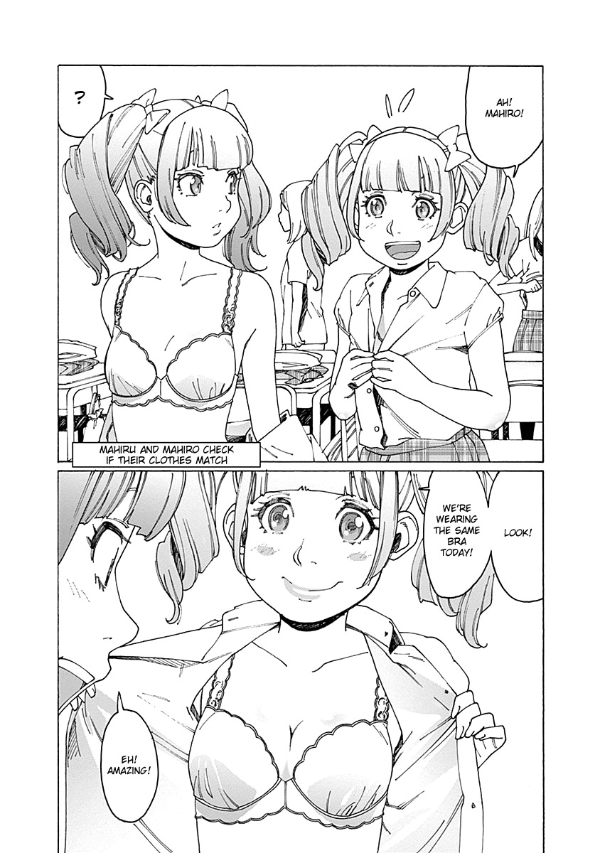Otome no Teikoku Chapter 67 page 9 - Chapter 67: Mahiru and Mahiro in the lingerie store