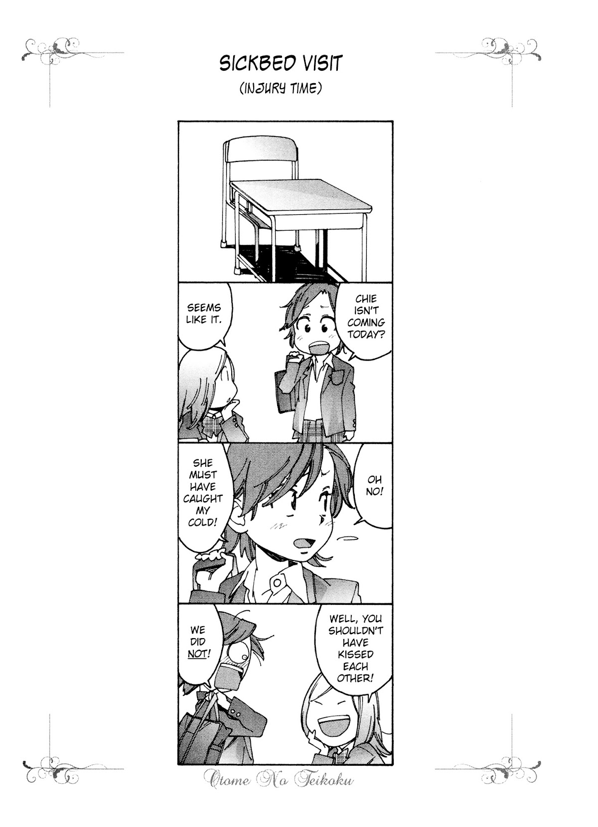 Otome no Teikoku Chapter 80 page 13 - Chapter 80: Sickbed visit 2