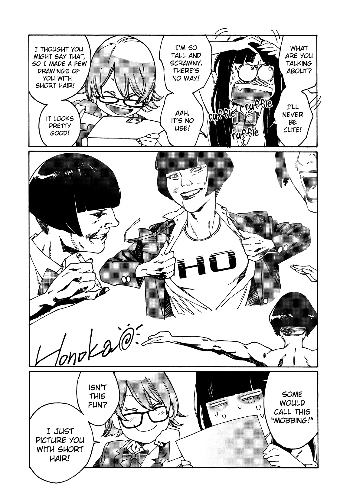 Otome no Teikoku Chapter 83 page 3 - Chapter 83: Honoka's makeover