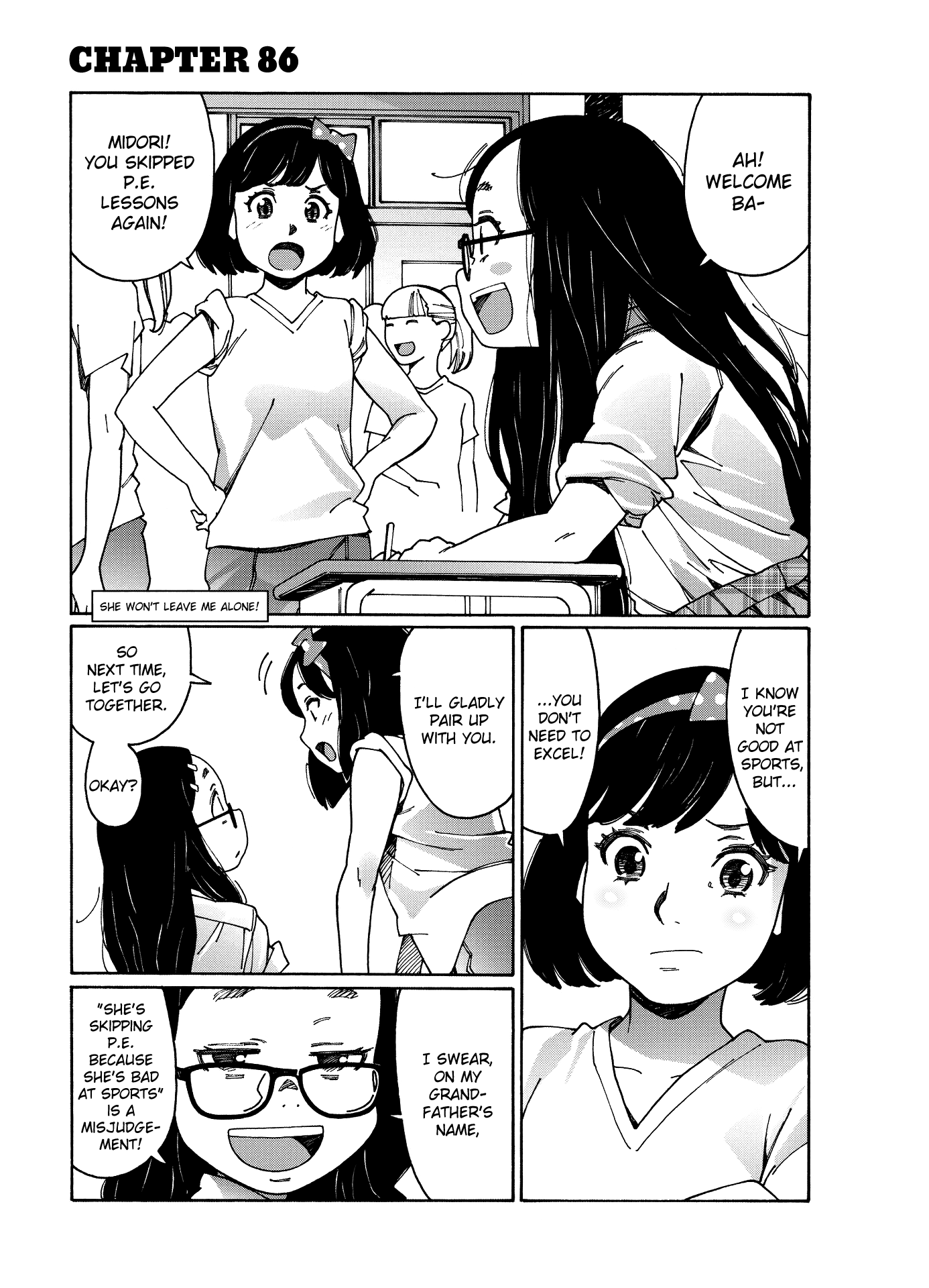 Otome no Teikoku Chapter 86 page 1 - Chapter 86: She won't leave me alone!