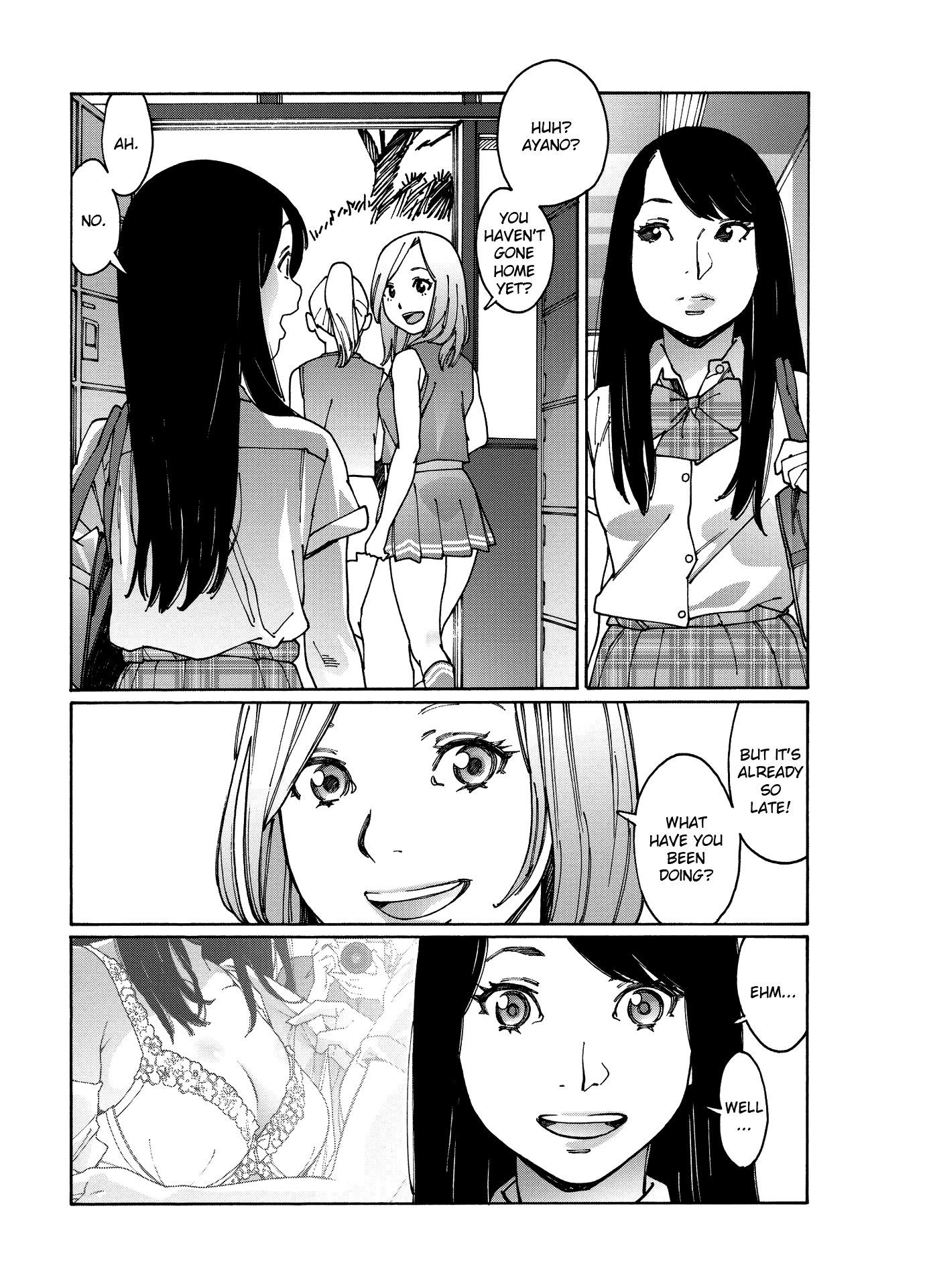 Otome no Teikoku Chapter 88 page 11 - Chapter 88: Ayano and Airi tangled up