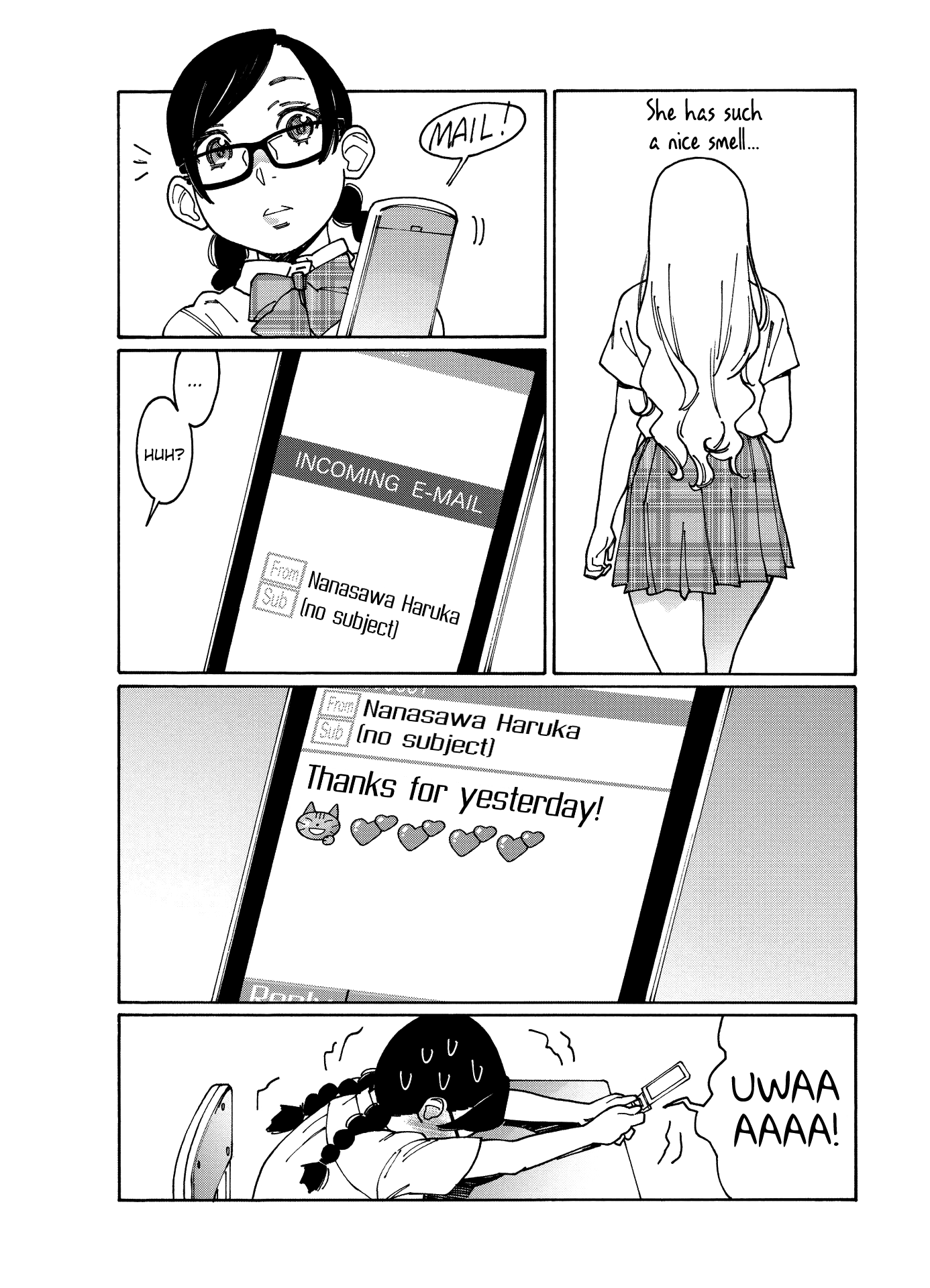 Otome no Teikoku Chapter 89 page 12 - Chapter 89: Nanasawa-san forgot her umbrella