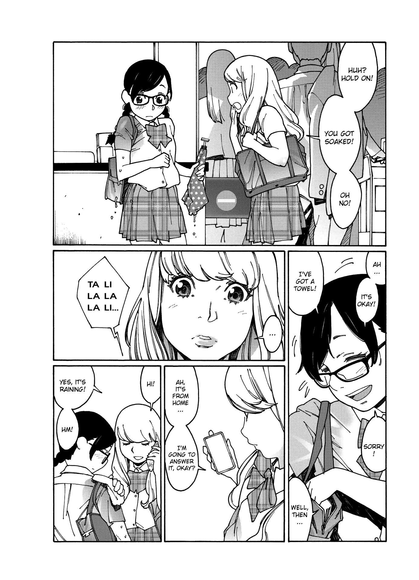 Otome no Teikoku Chapter 89 page 4 - Chapter 89: Nanasawa-san forgot her umbrella