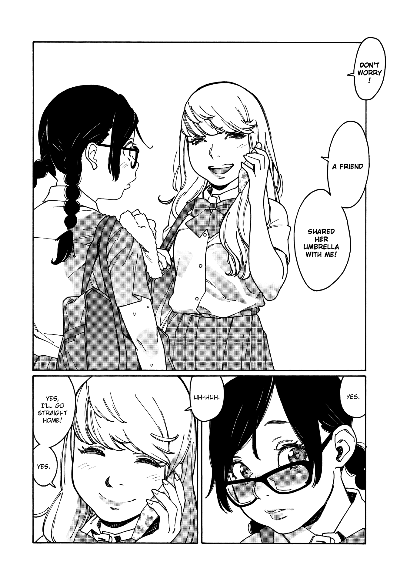 Otome no Teikoku Chapter 89 page 5 - Chapter 89: Nanasawa-san forgot her umbrella