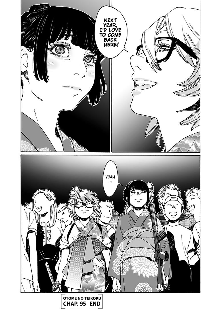 Otome no Teikoku Chapter 95 page 12 - Chapter 95: Festival With Everyone! (Part 2)