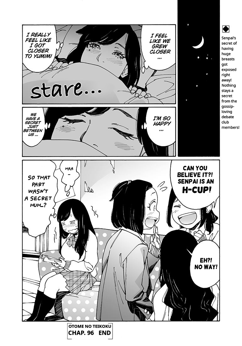 Otome no Teikoku Chapter 96 page 12 - Chapter 96: Heartbeat 2Shot!