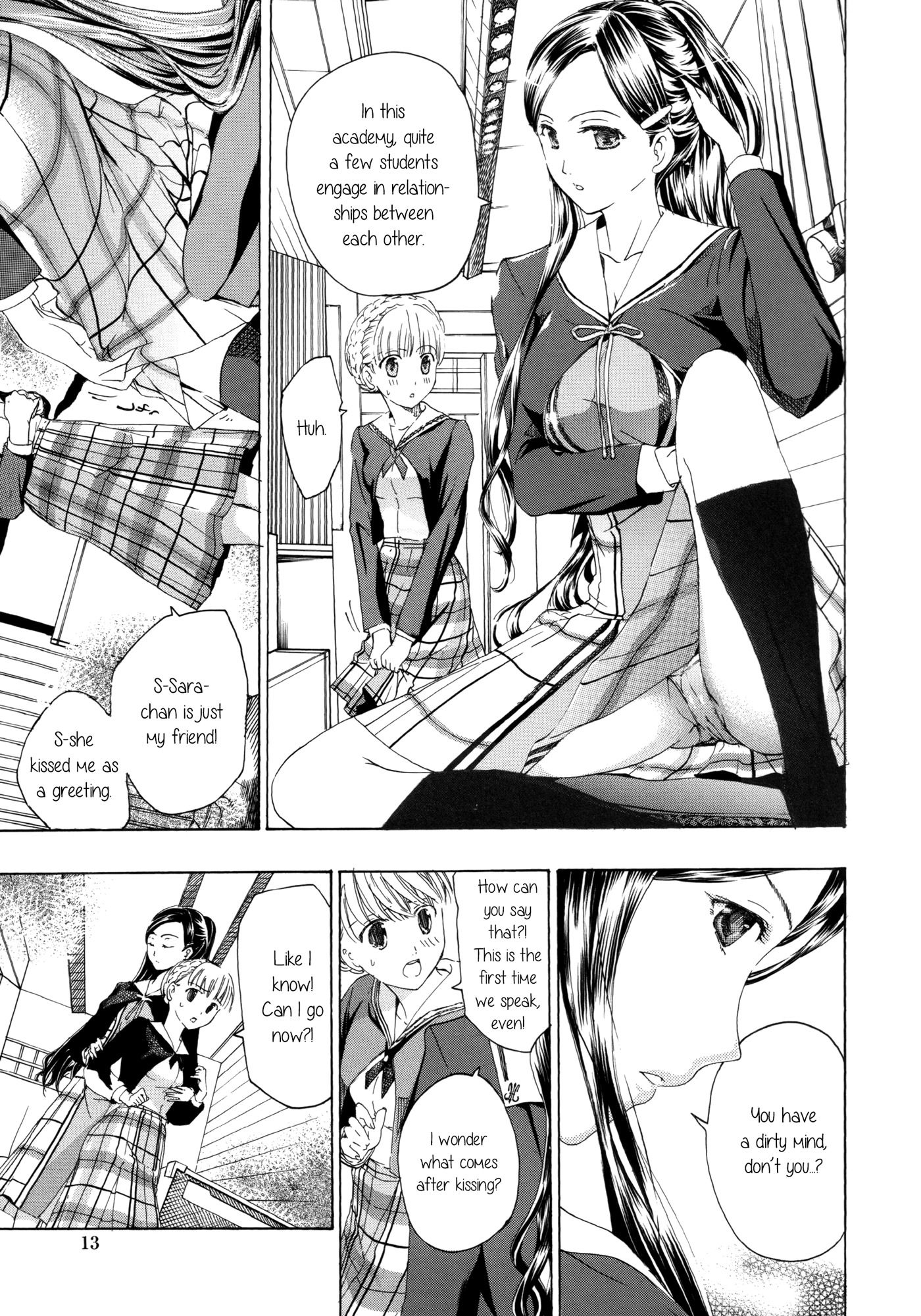 Otome Saku. Chapter 1 page 14 - Chapter 1: Holy Virgin