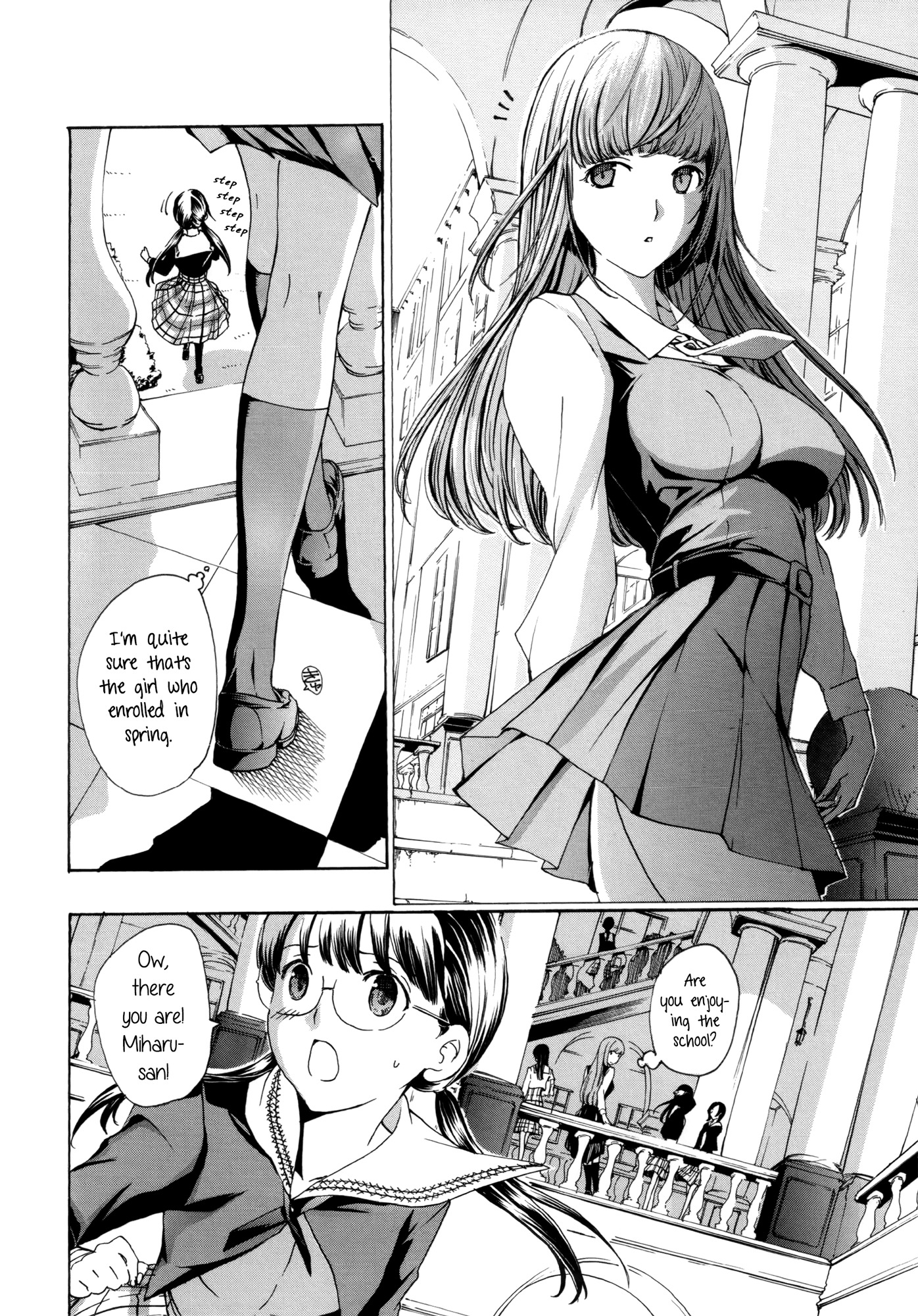 Otome Saku. Chapter 1 page 9 - Chapter 1: Holy Virgin