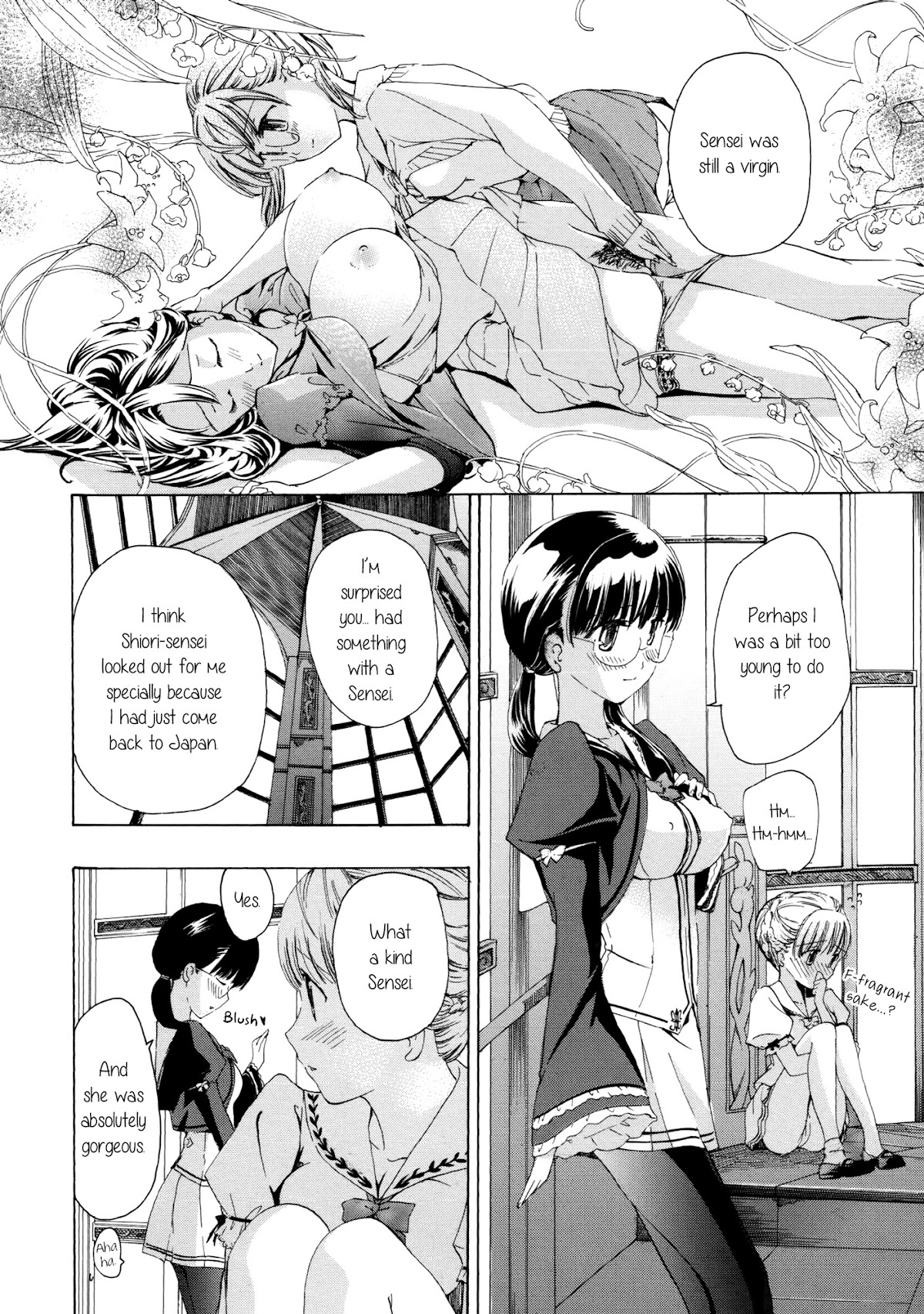 Otome Saku. Chapter 2 page 12 - Chapter 2: The Silvery-White Angel