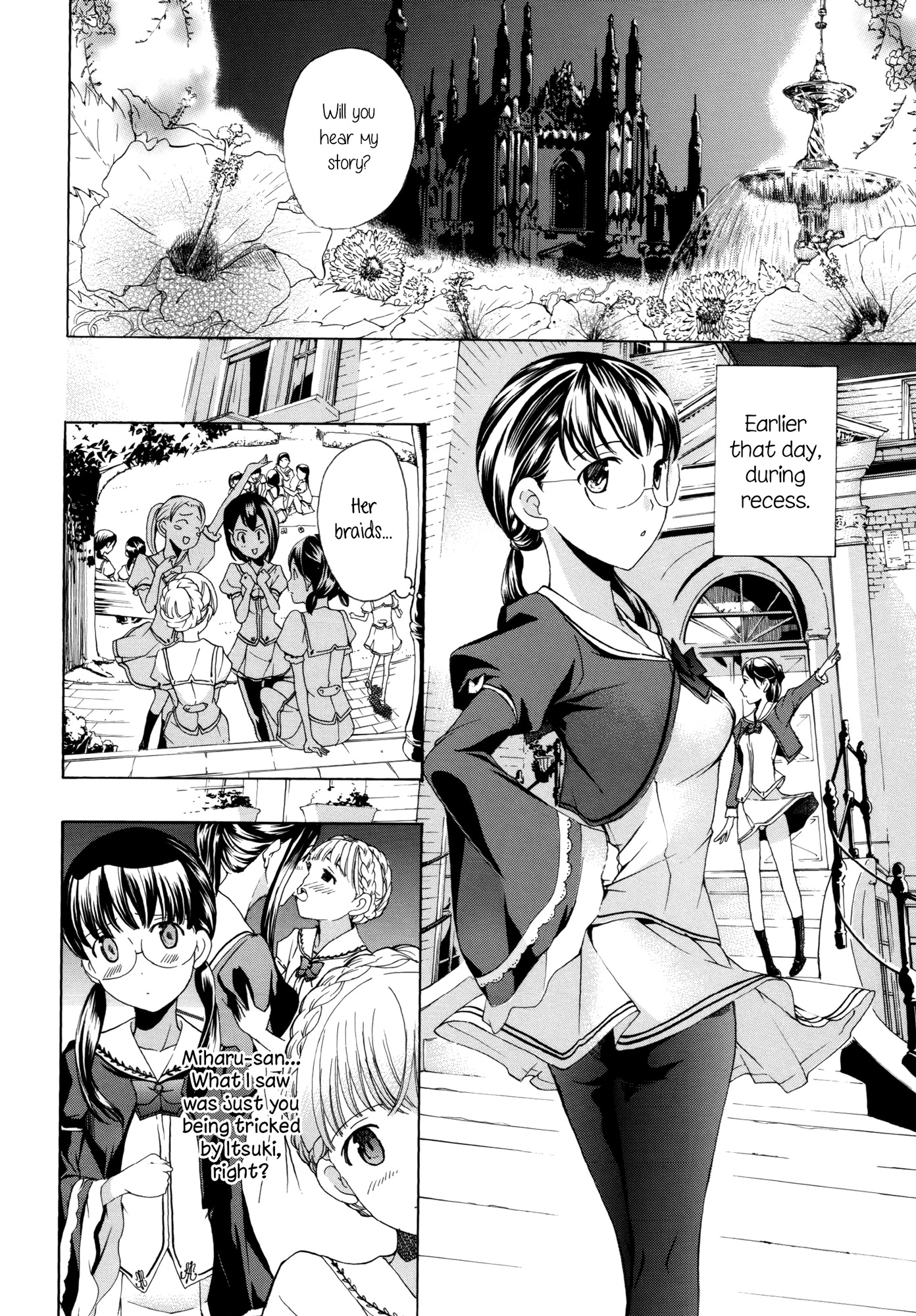 Otome Saku. Chapter 2 page 4 - Chapter 2: The Silvery-White Angel