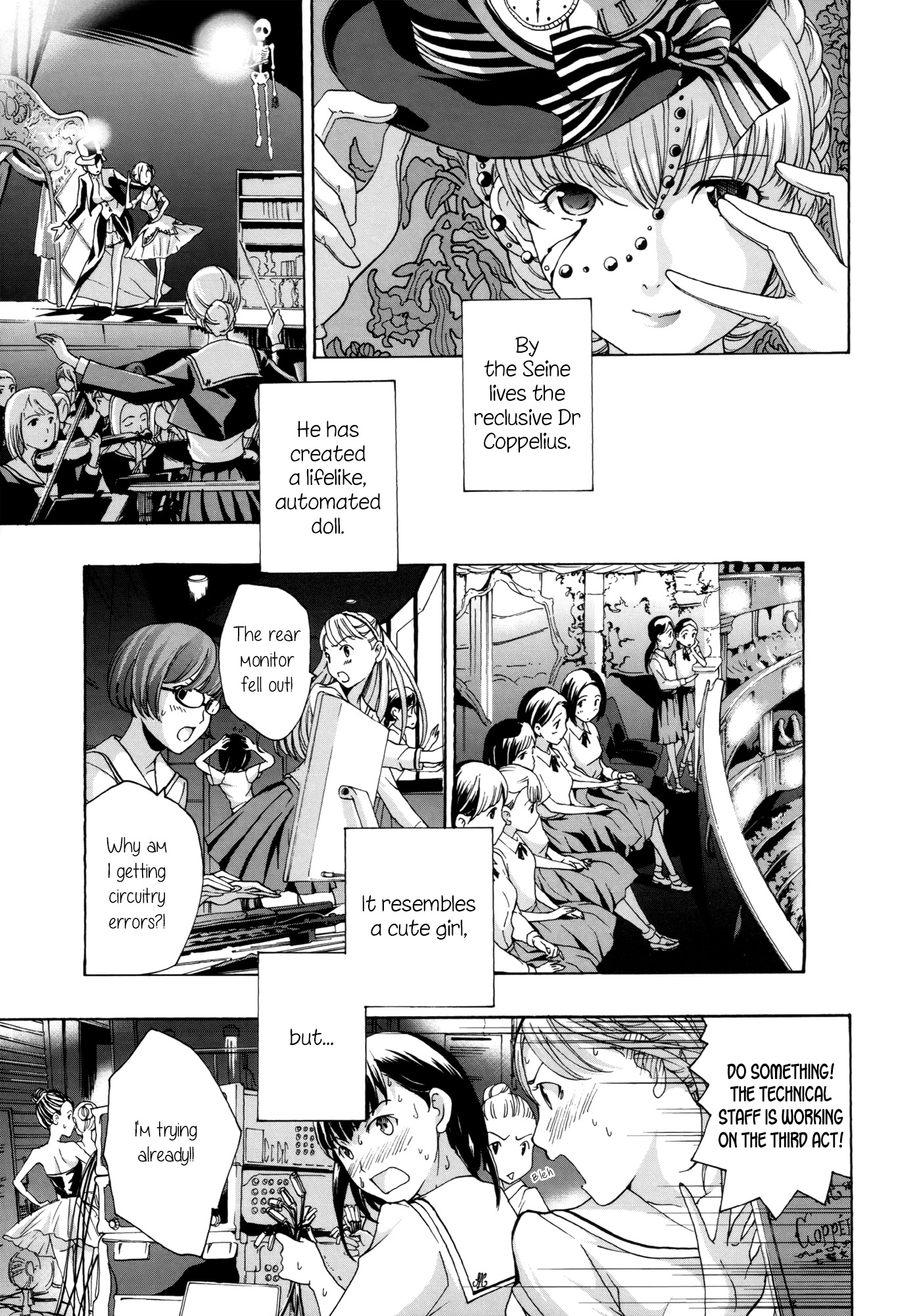 Otome Saku. Chapter 7.5 page 1 - Chapter 7.5: Coppelia