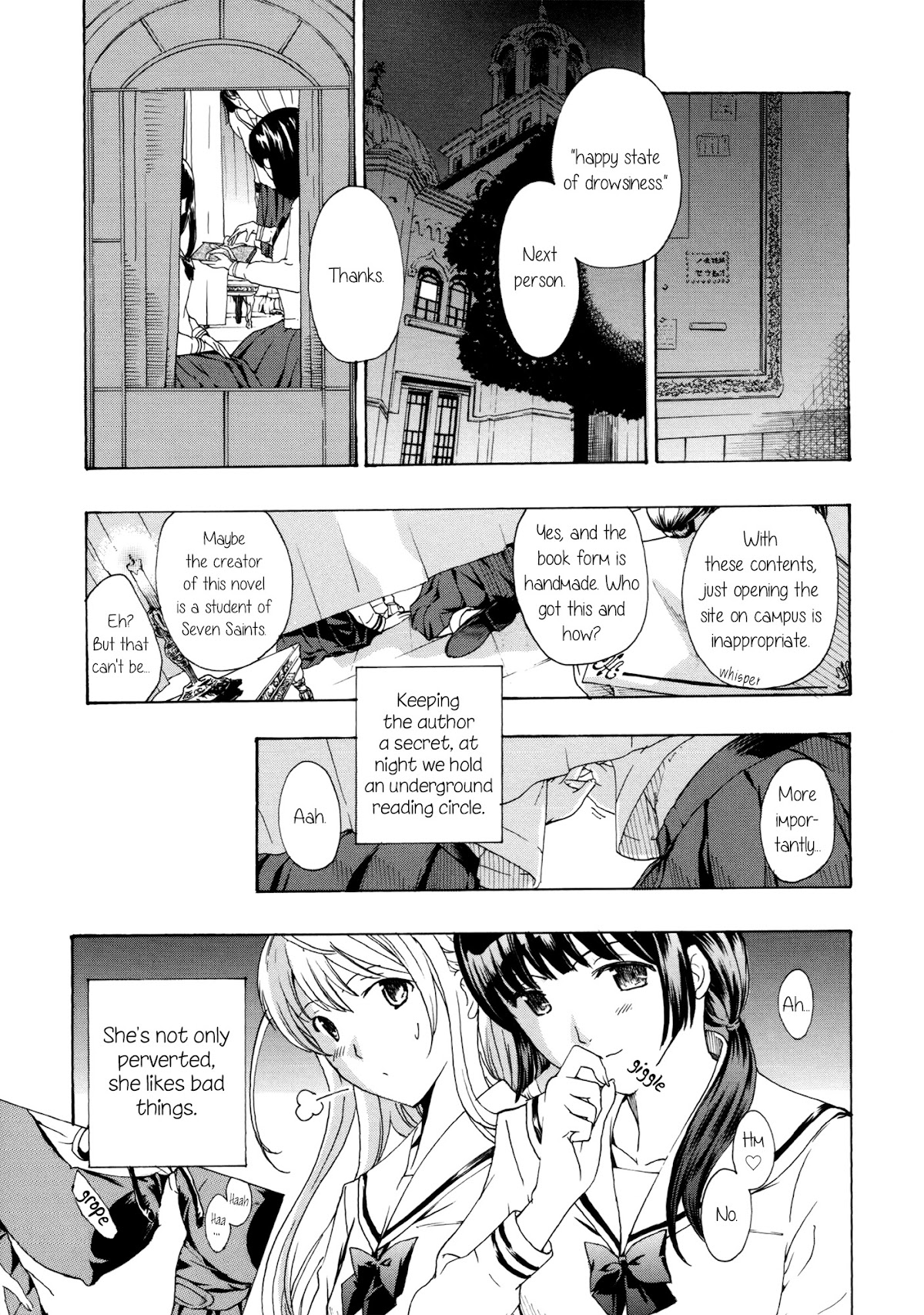 Otome Saku. Chapter 7 page 7 - Chapter 7: The Story