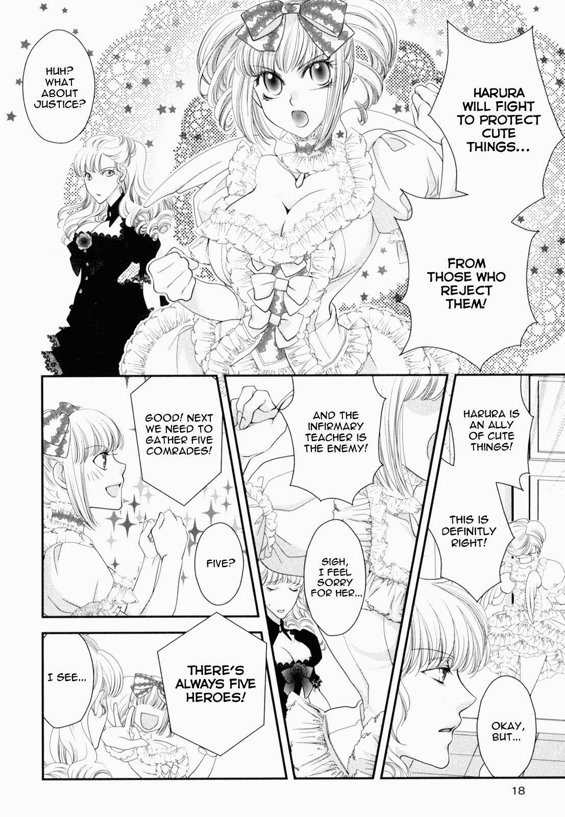 Otome Senshi Lovely 5! Chapter 1 page 19 - Chapter 1: Assemble! Lolita Warriors!