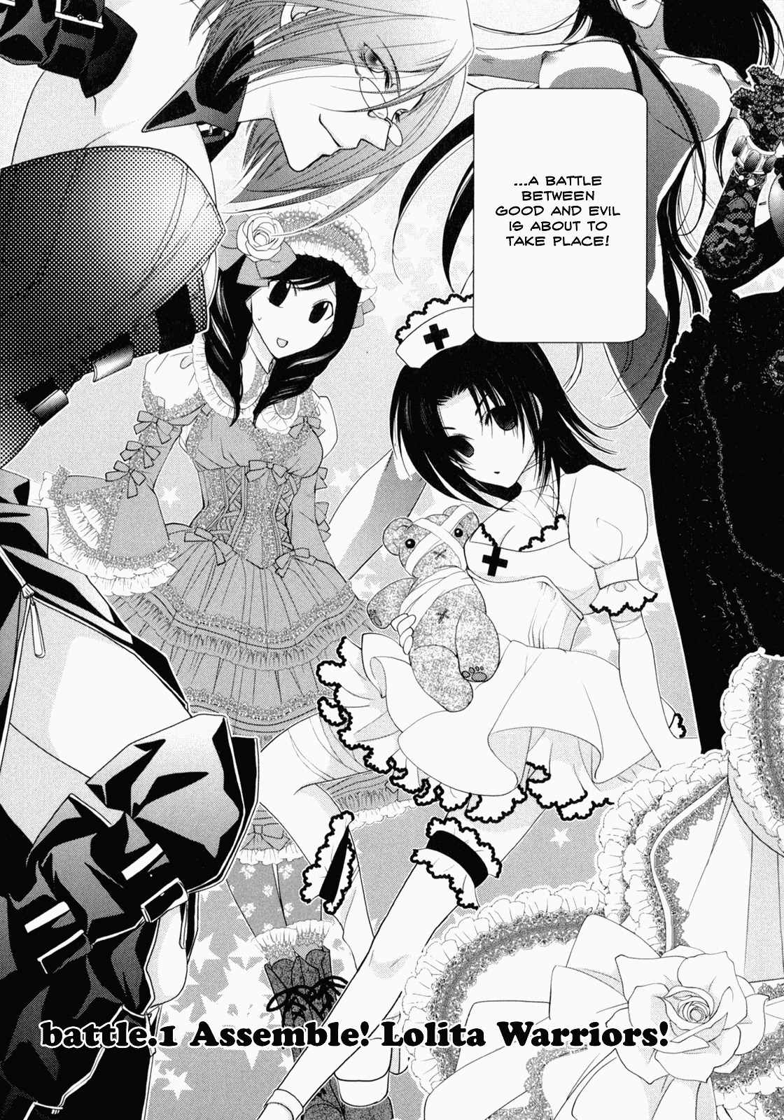 Otome Senshi Lovely 5! Chapter 1 page 8 - Chapter 1: Assemble! Lolita Warriors!