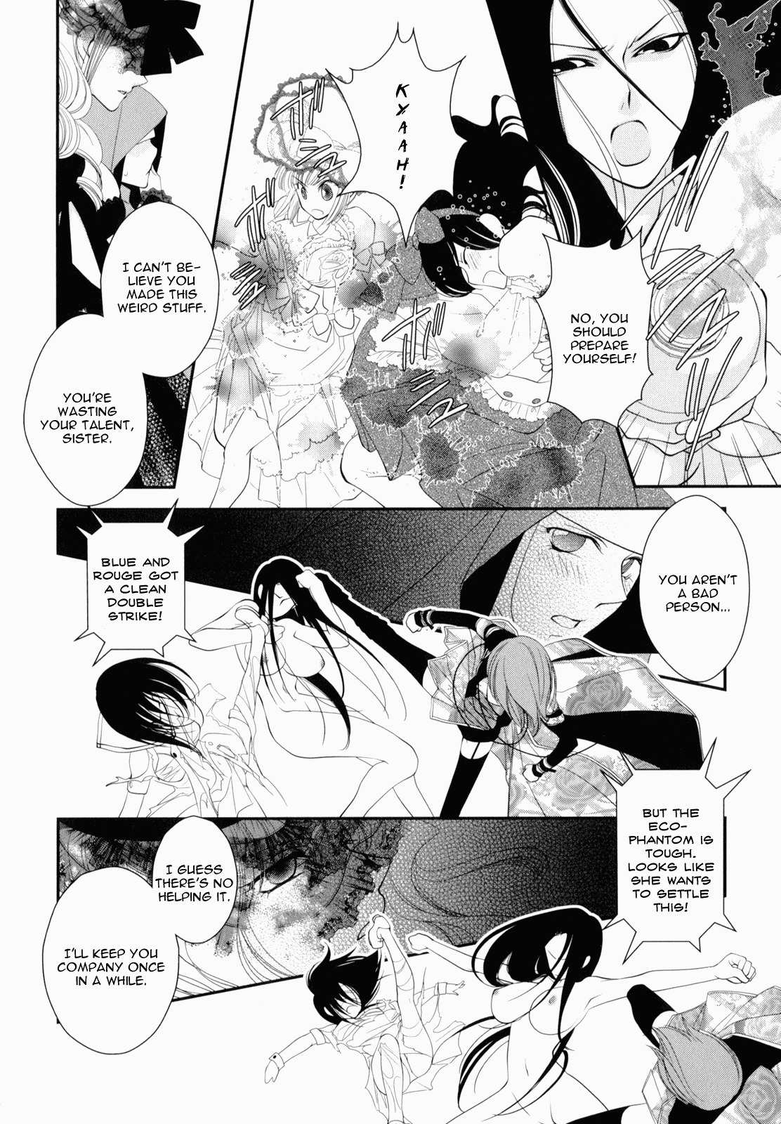 Otome Senshi Lovely 5! Chapter 7 page 14 - Chapter 7: Decisive Battle! Eco-Phantom vs Lolita 5!