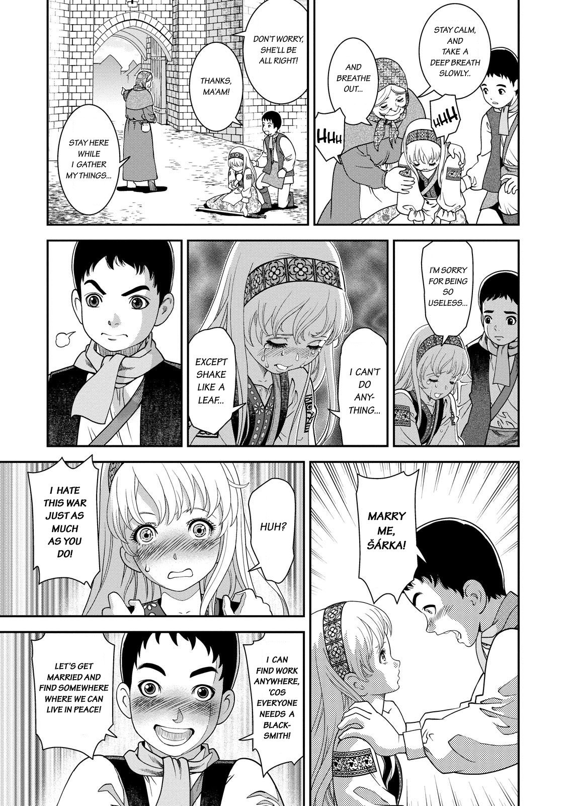 Otome Sensou Chapter 1 page 33 - Chapter 1: The Girl with the Flute