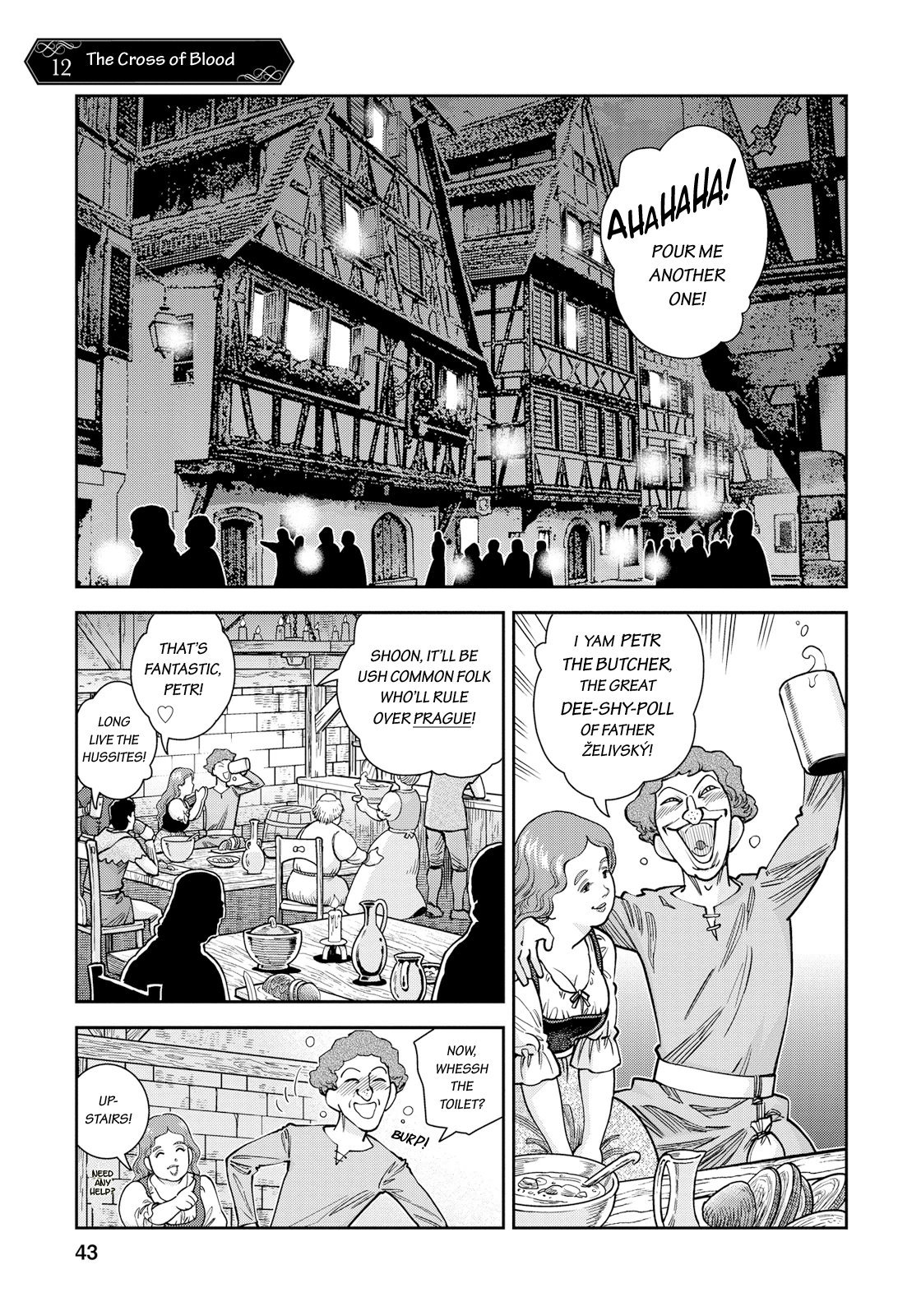 Otome Sensou Chapter 12 page 1 - Chapter 12: The Cross of Blood
