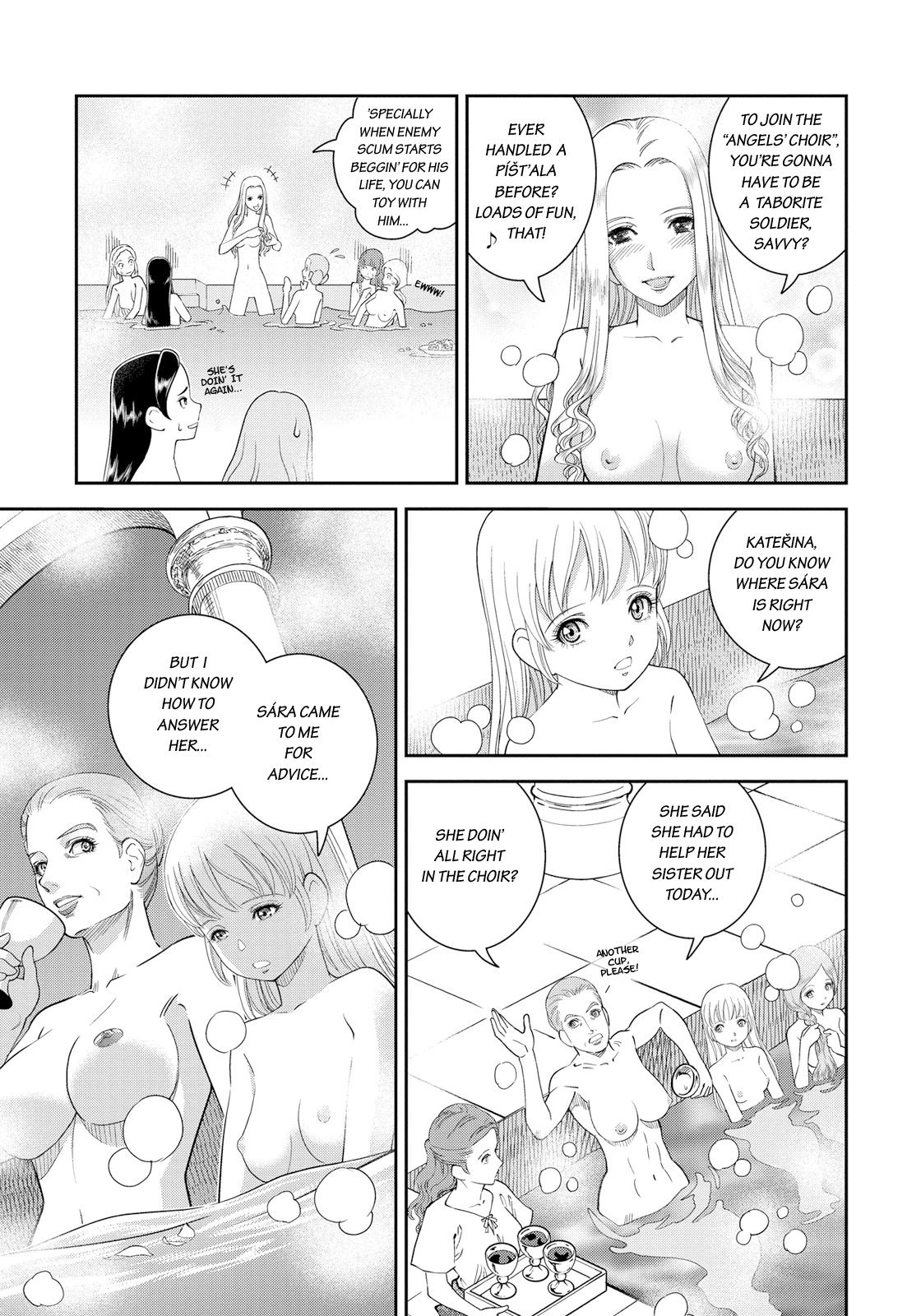 Otome Sensou Chapter 12 page 22 - Chapter 12: The Cross of Blood