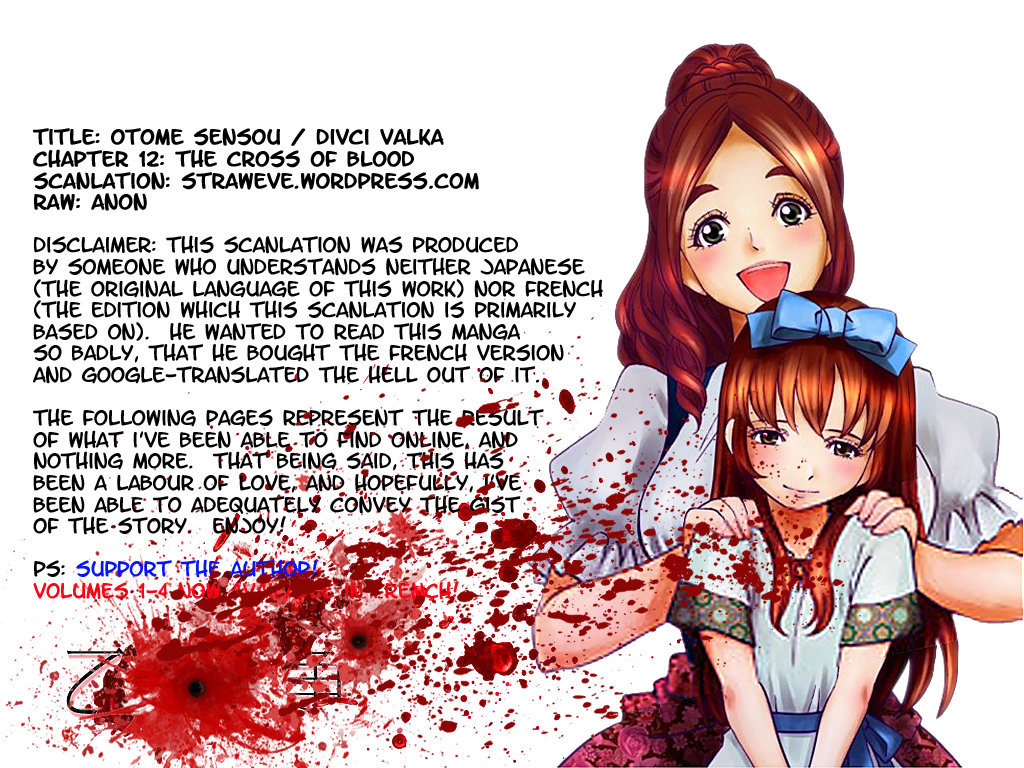 Otome Sensou Chapter 12 page 36 - Chapter 12: The Cross of Blood