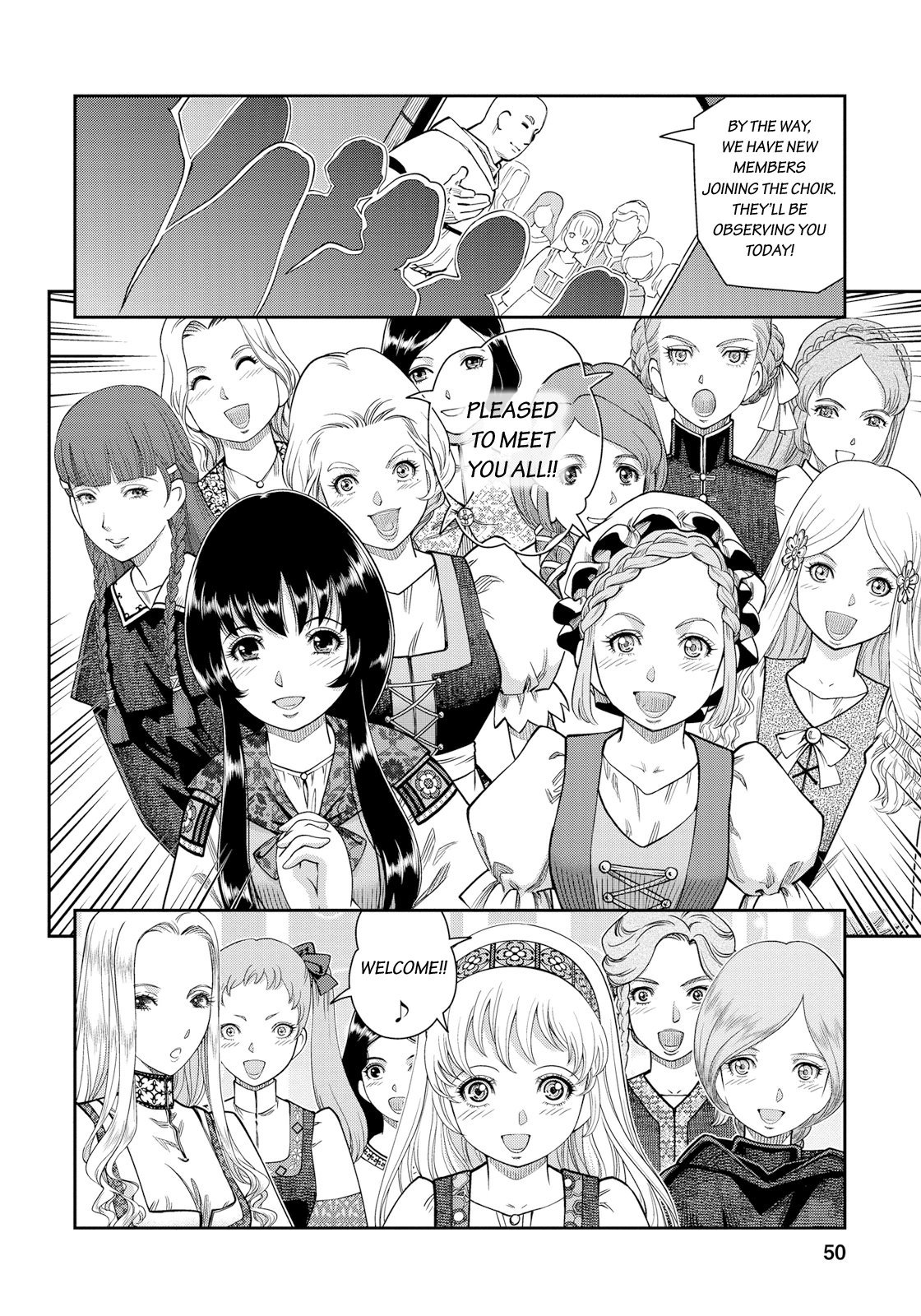 Otome Sensou Chapter 12 page 8 - Chapter 12: The Cross of Blood