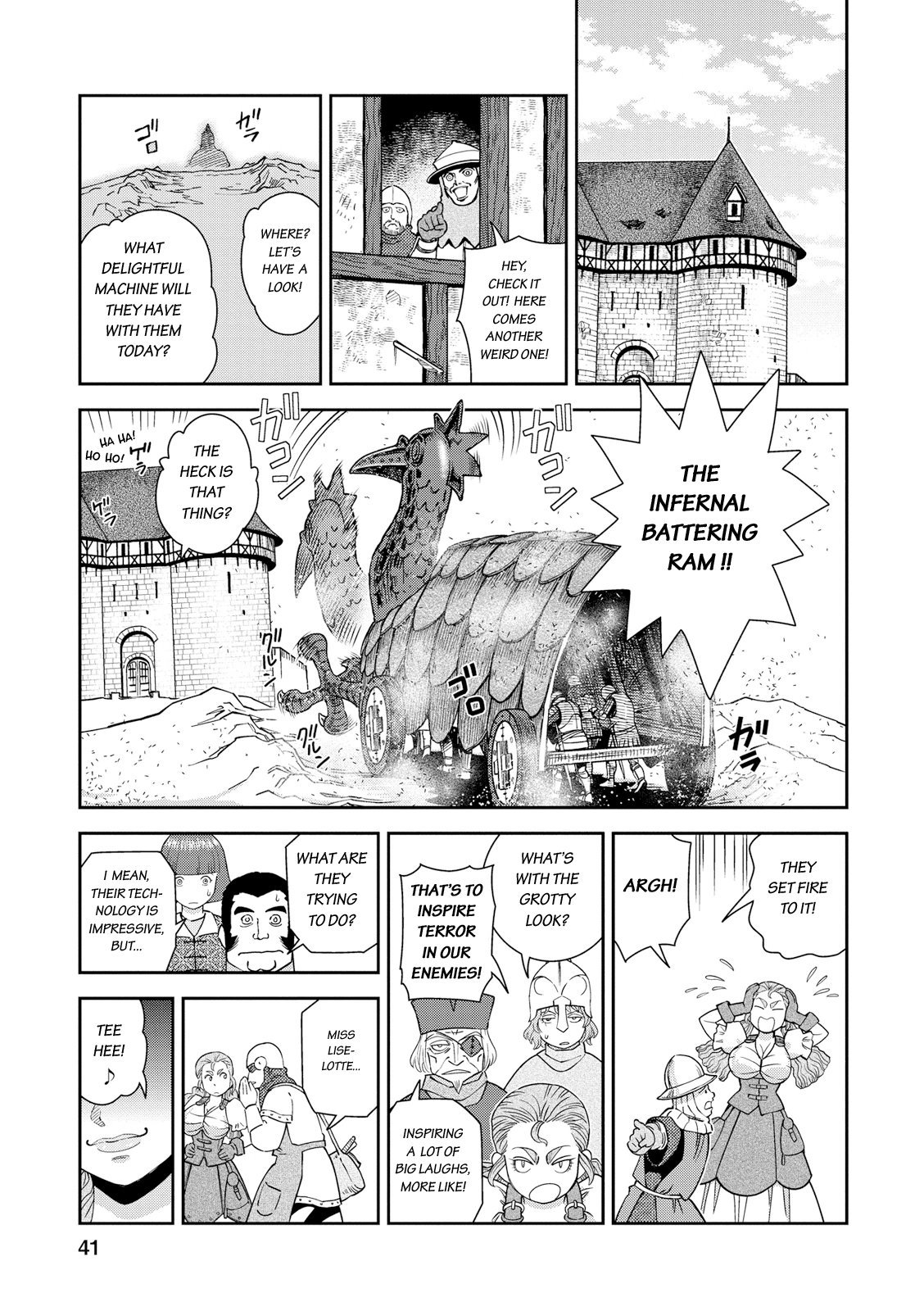 Otome Sensou Chapter 16 page 33 - Chapter 16: Castle on the Heights