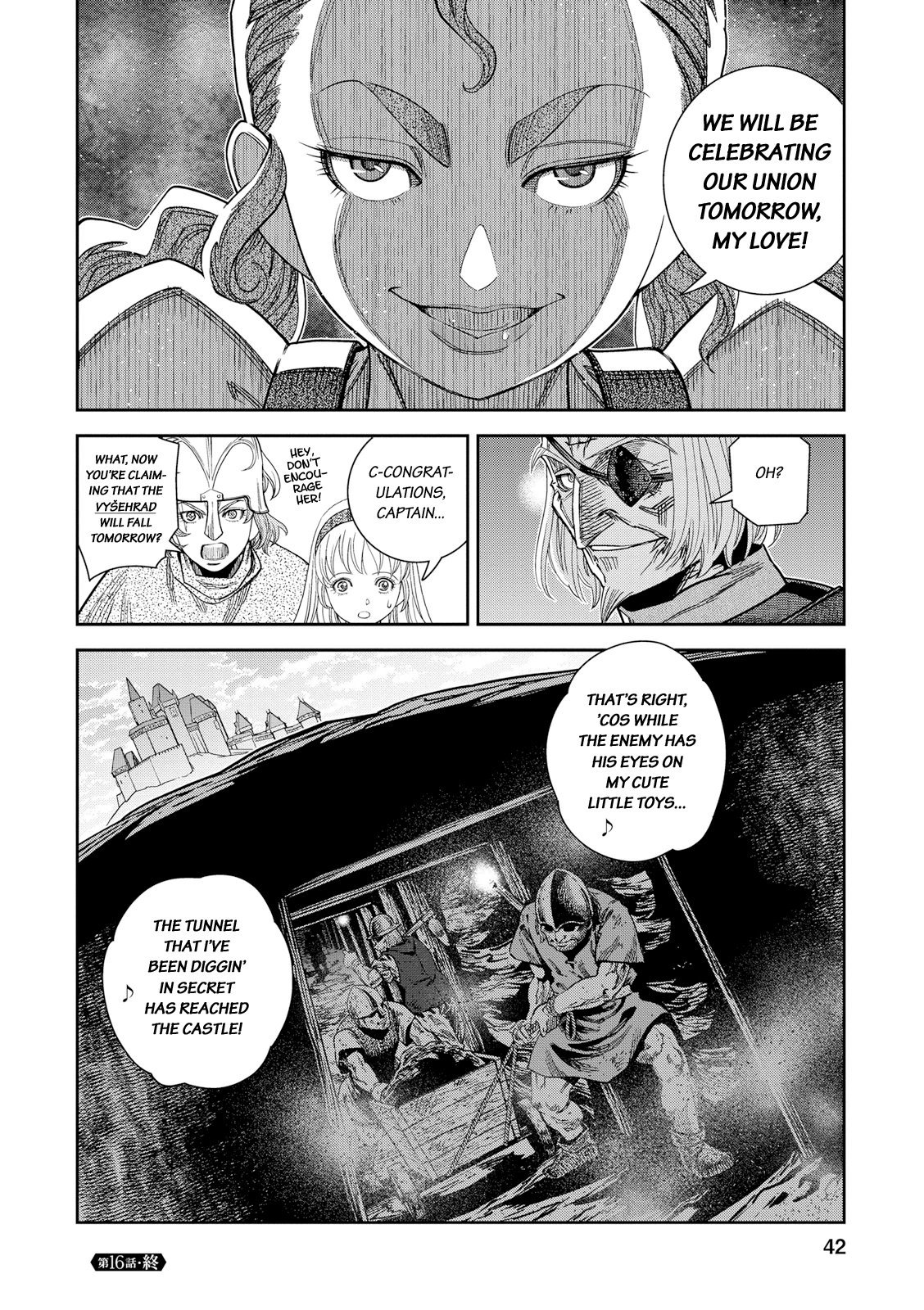 Otome Sensou Chapter 16 page 34 - Chapter 16: Castle on the Heights