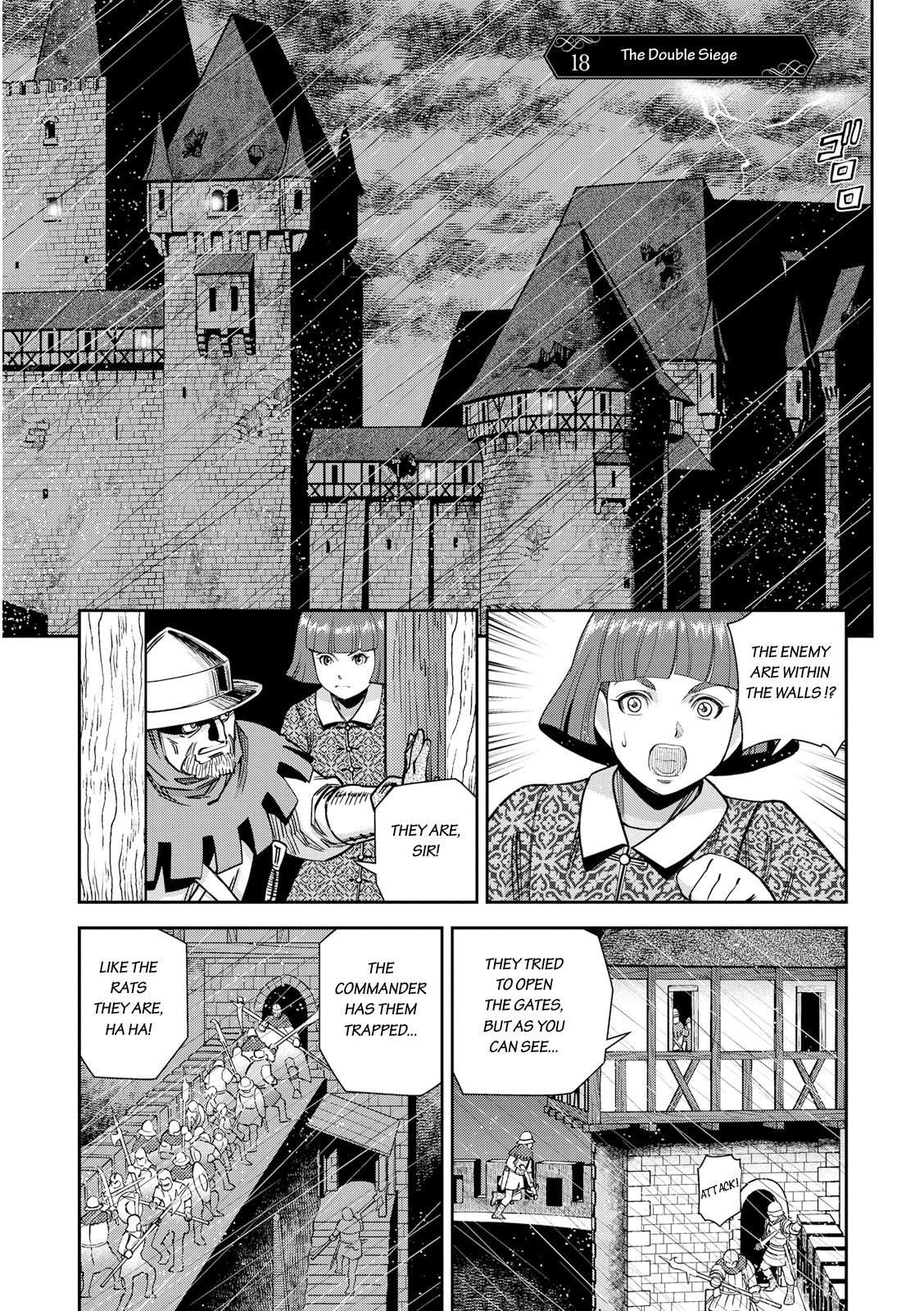 Otome Sensou Chapter 18 page 2 - Chapter 18: The Double Siege