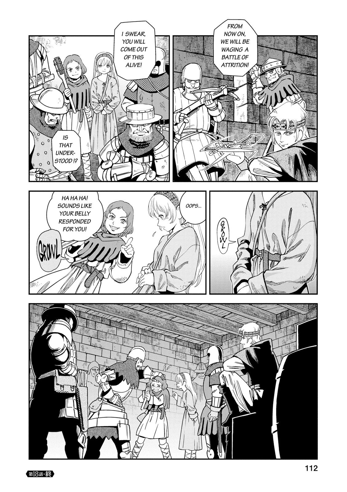 Otome Sensou Chapter 18 page 35 - Chapter 18: The Double Siege