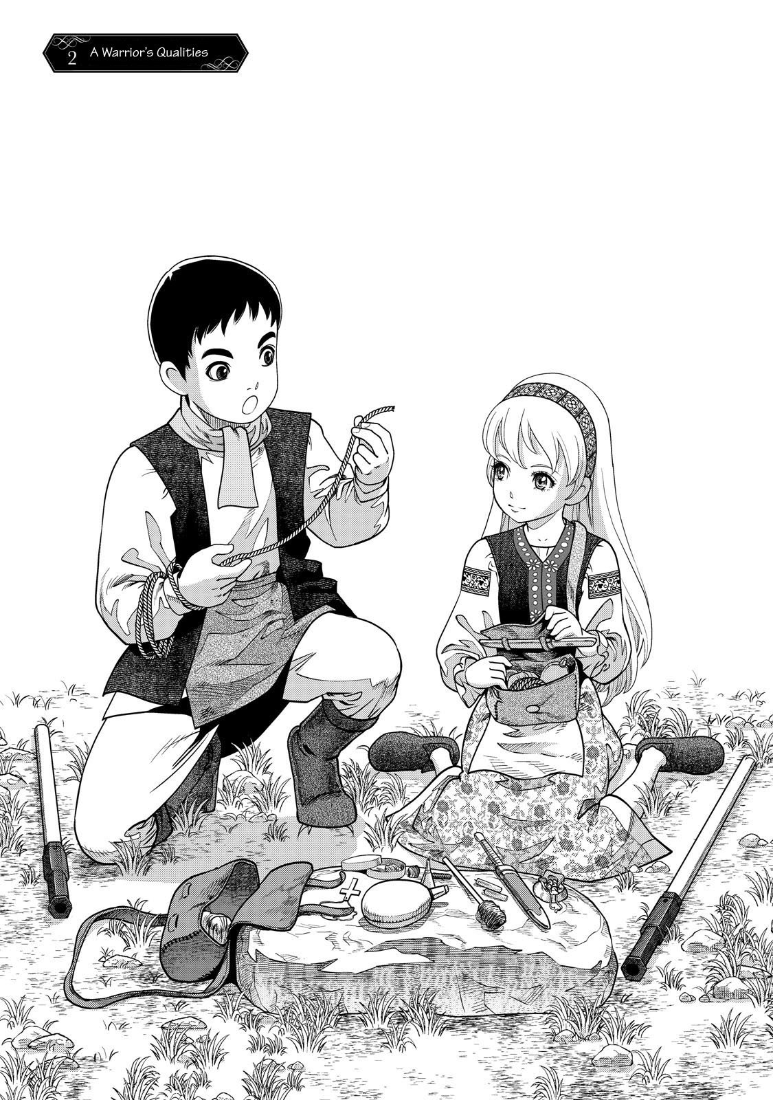 Otome Sensou Chapter 2 page 1 - Chapter 2: A Warrior's Qualities