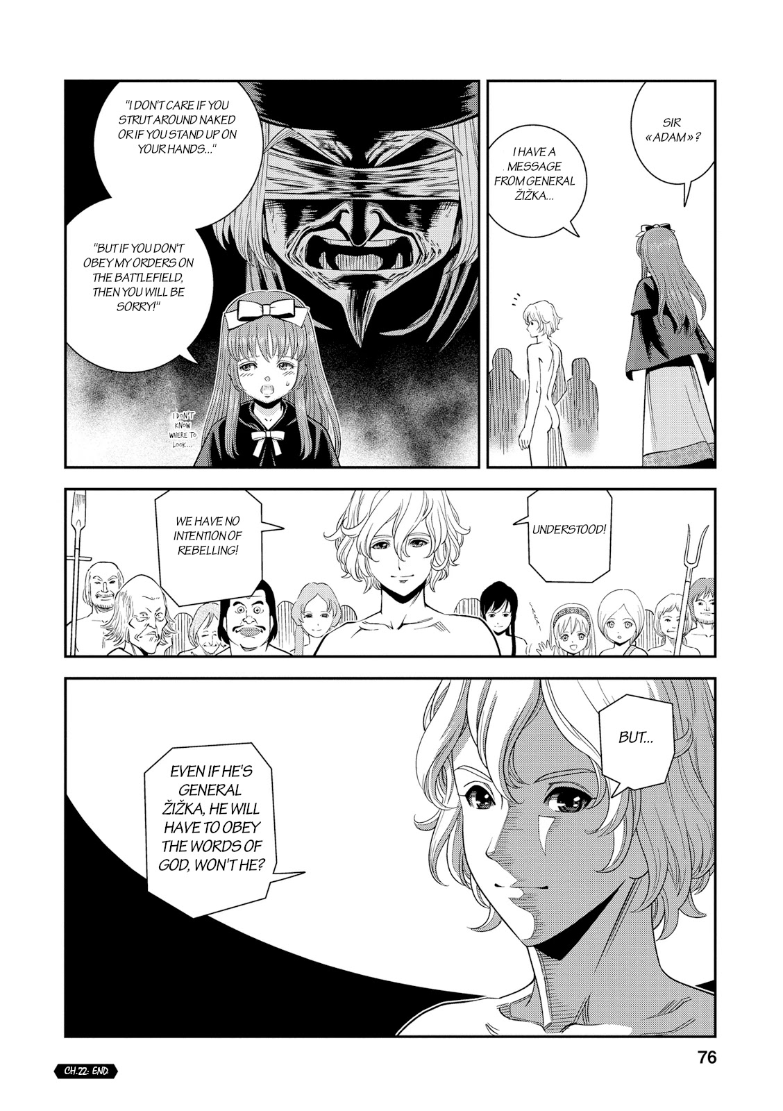 Otome Sensou Chapter 22 page 34 - Chapter 22: The Light Congress