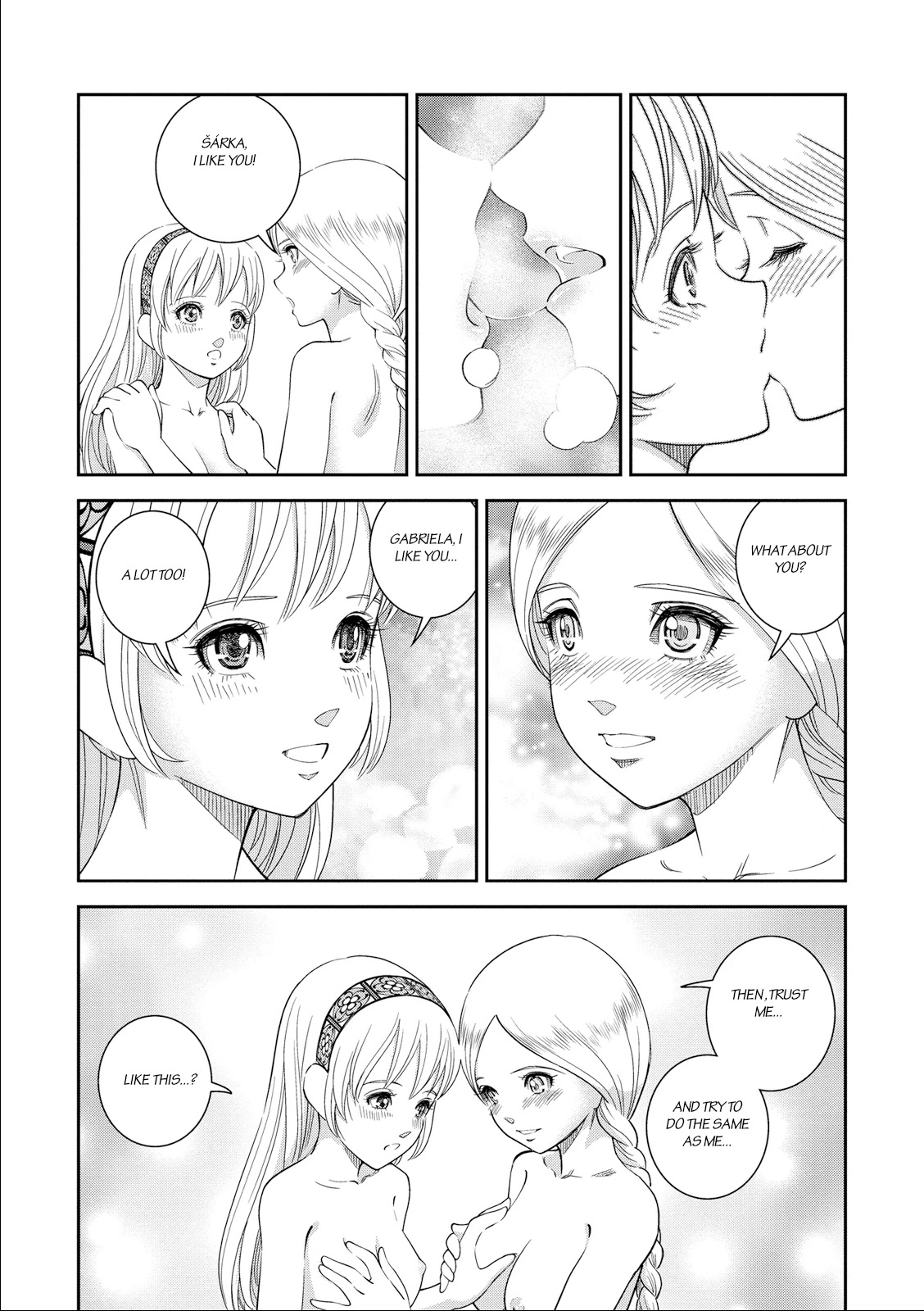 Otome Sensou Chapter 23 page 16 - Chapter 23: The Revealing Cross
