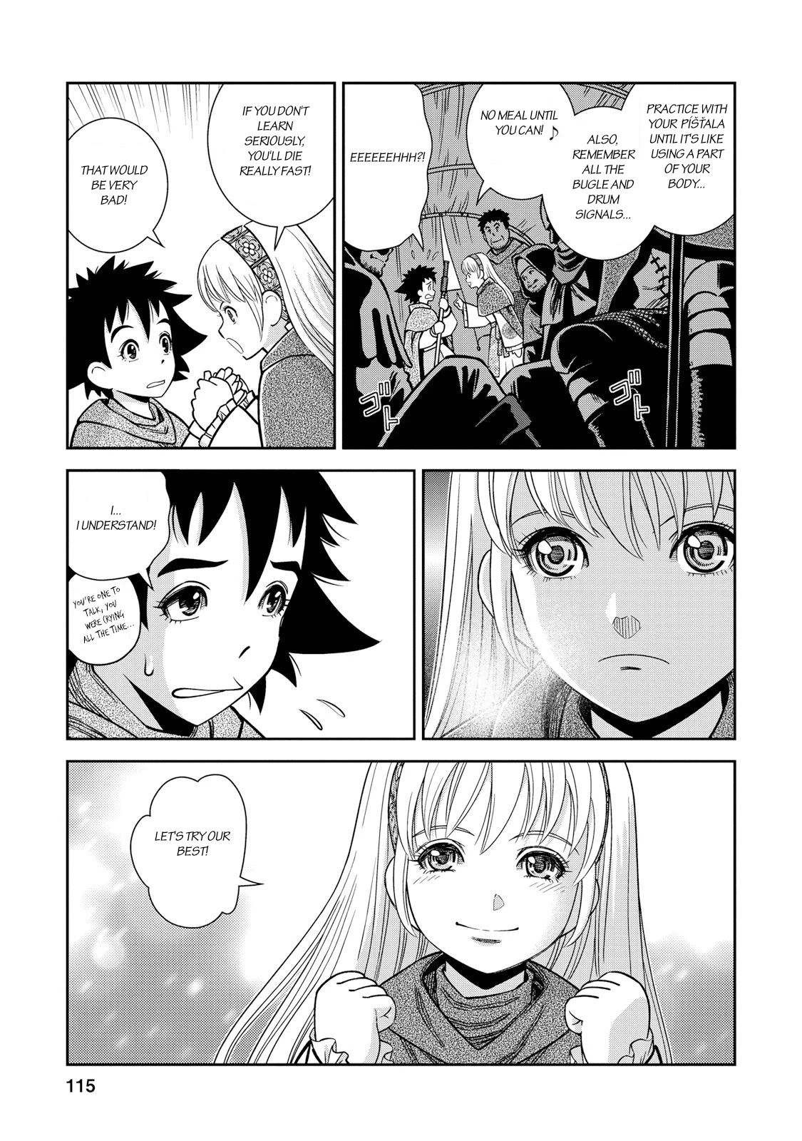 Otome Sensou Chapter 29 page 3 - Chapter 29: Come, Come, Son Of God!
