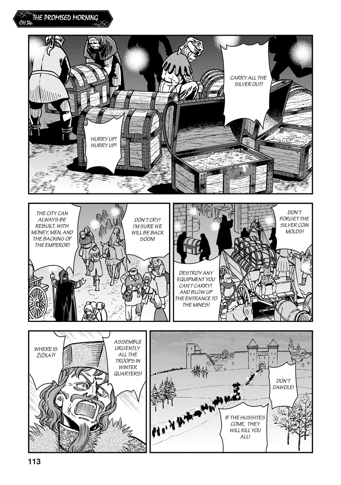 Otome Sensou Chapter 34 page 1 - Chapter 34: The Promised Morning
