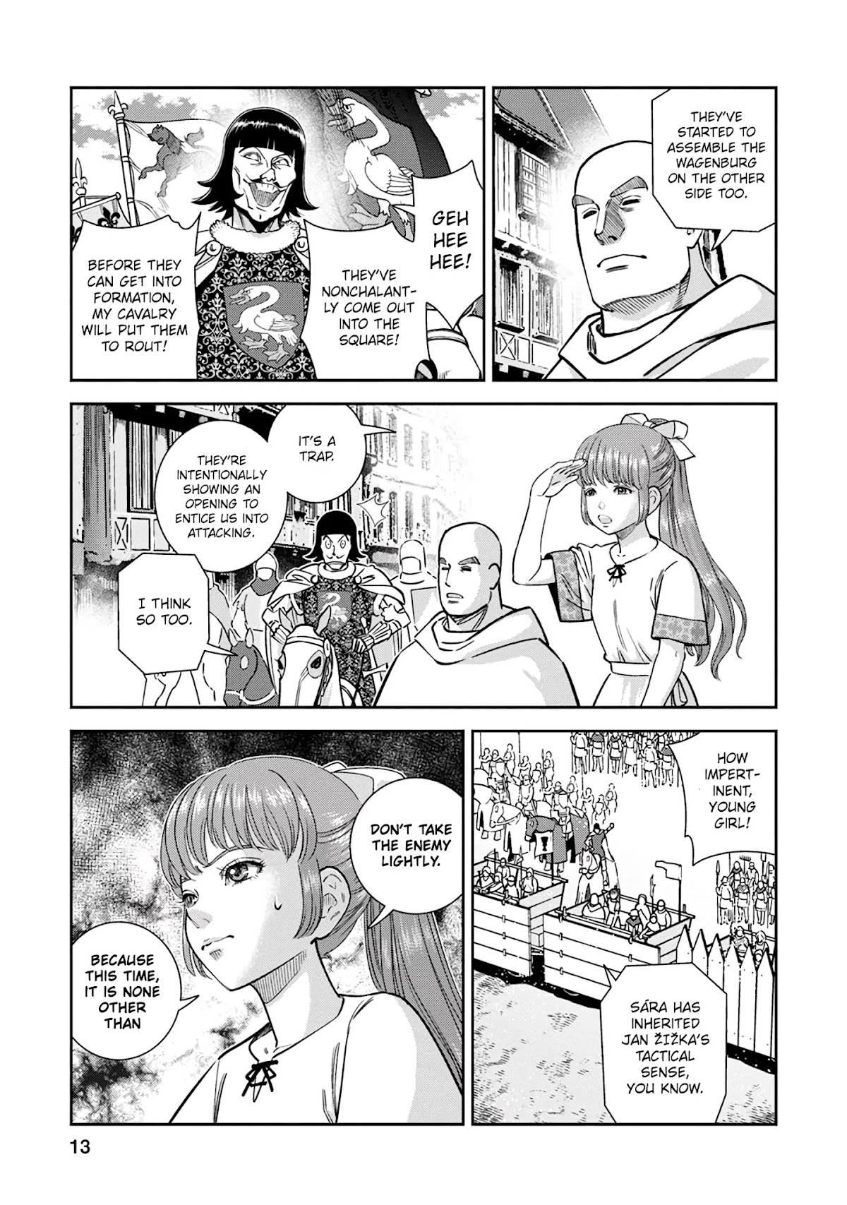 Otome Sensou Chapter 36 page 12 - Chapter 36: Friends and Foes