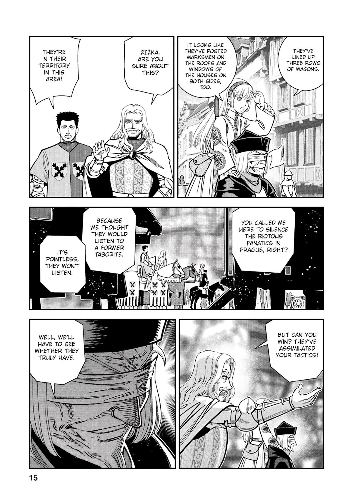Otome Sensou Chapter 36 page 14 - Chapter 36: Friends and Foes