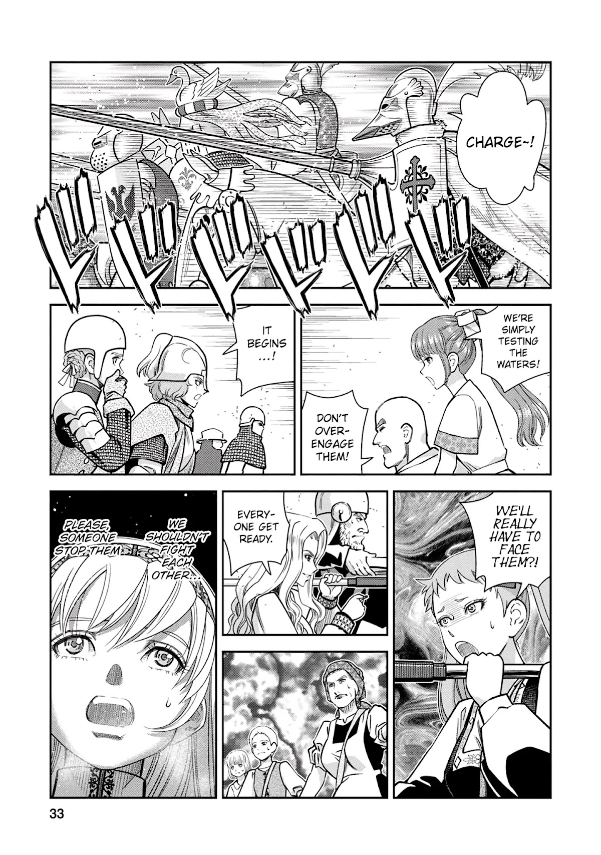 Otome Sensou Chapter 36 page 31 - Chapter 36: Friends and Foes