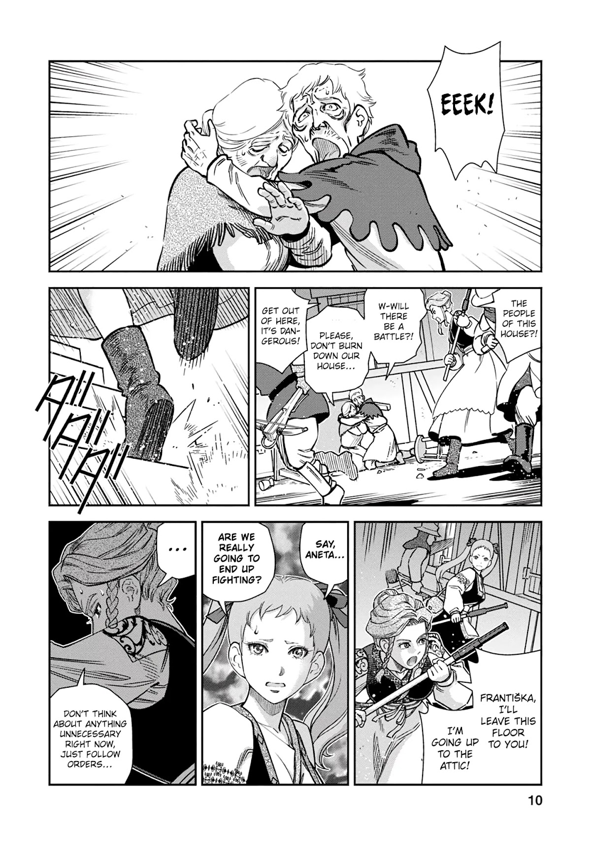 Otome Sensou Chapter 36 page 9 - Chapter 36: Friends and Foes