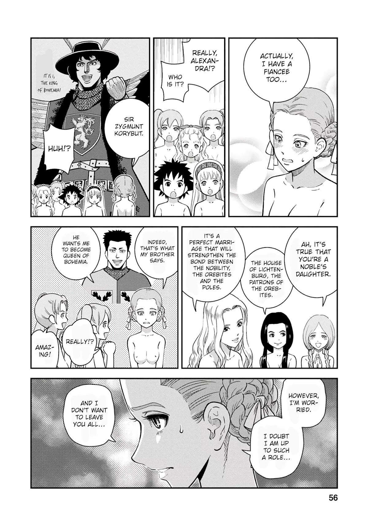 Otome Sensou Chapter 37 page 13 - Chapter 37: The Black Tool of Fate
