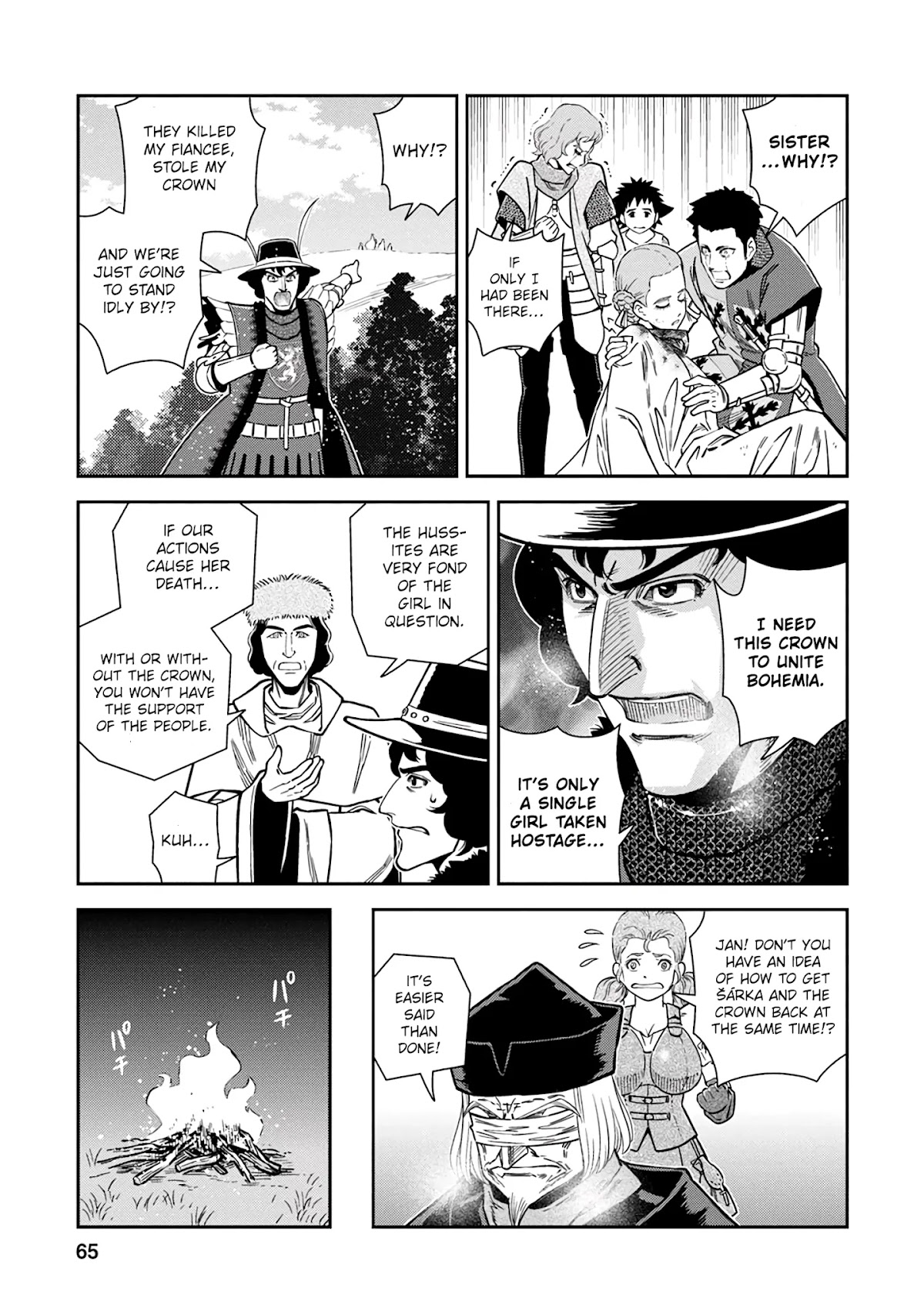 Otome Sensou Chapter 37 page 22 - Chapter 37: The Black Tool of Fate