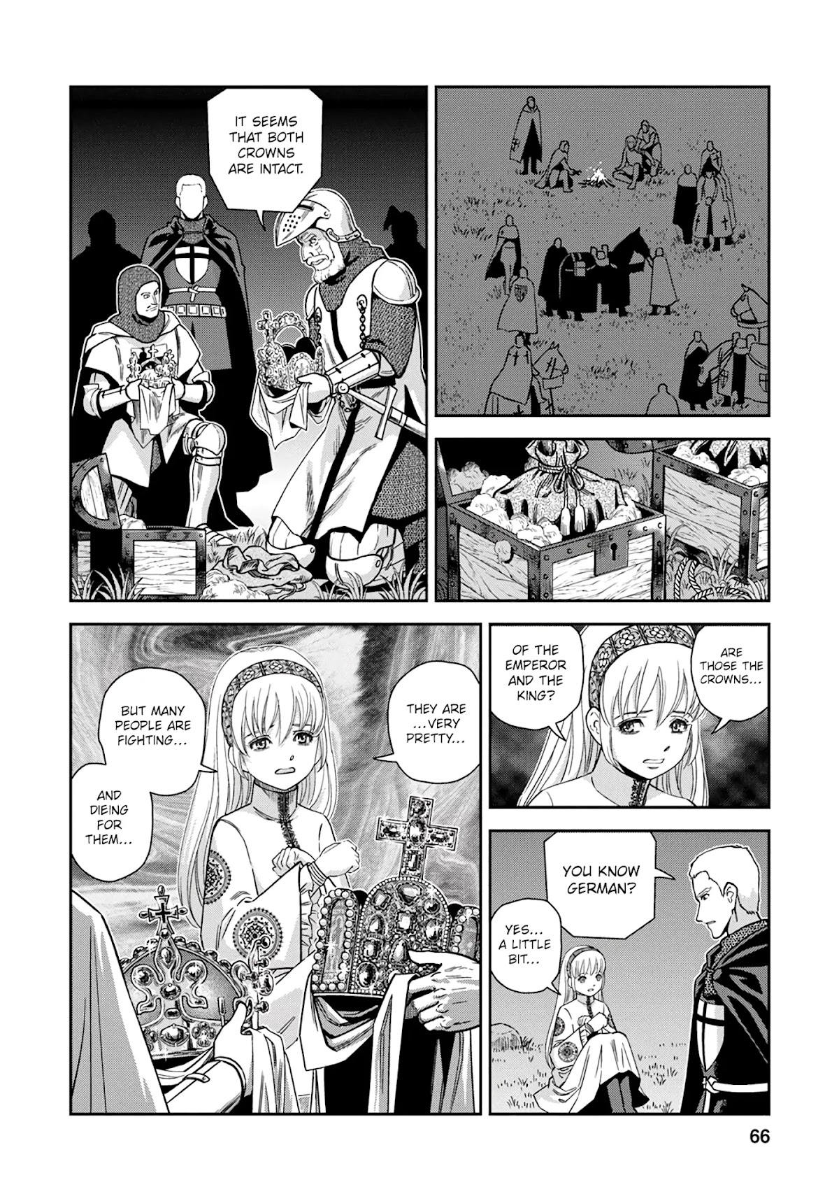 Otome Sensou Chapter 37 page 23 - Chapter 37: The Black Tool of Fate