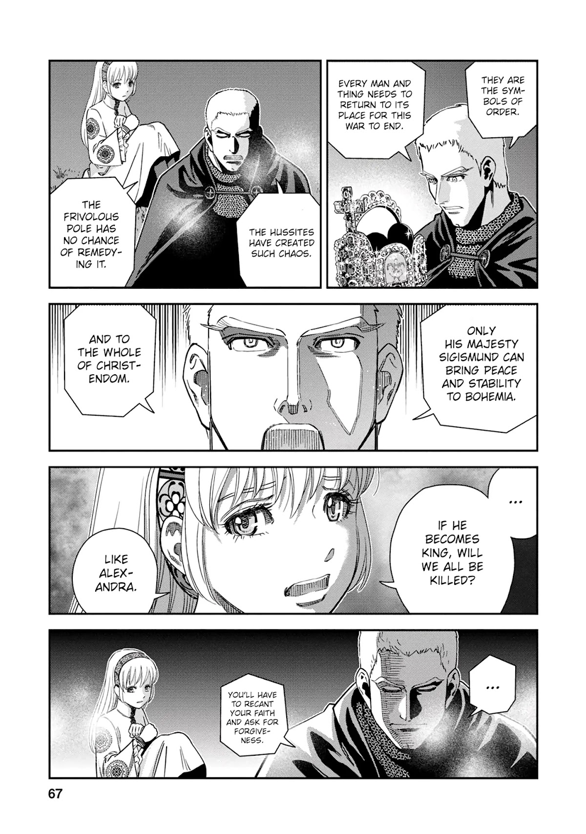 Otome Sensou Chapter 37 page 24 - Chapter 37: The Black Tool of Fate