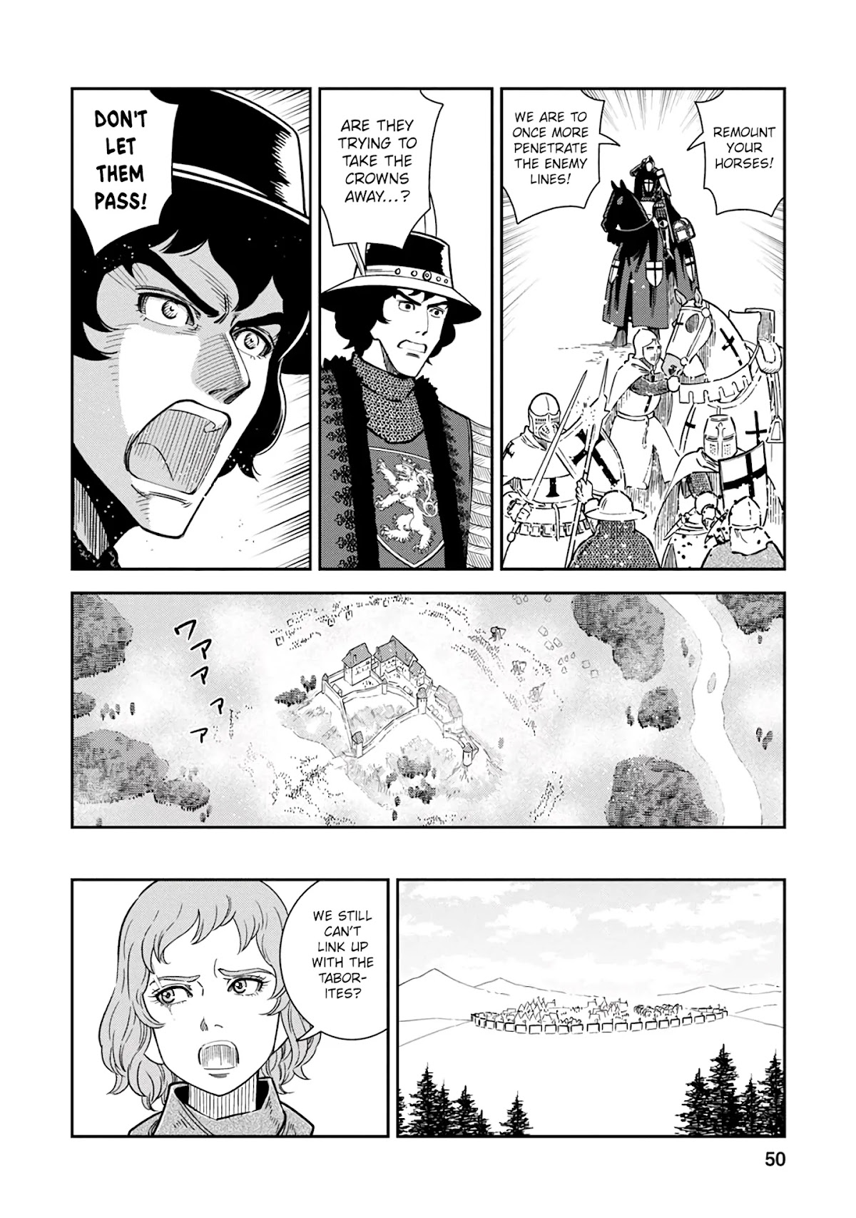 Otome Sensou Chapter 37 page 8 - Chapter 37: The Black Tool of Fate