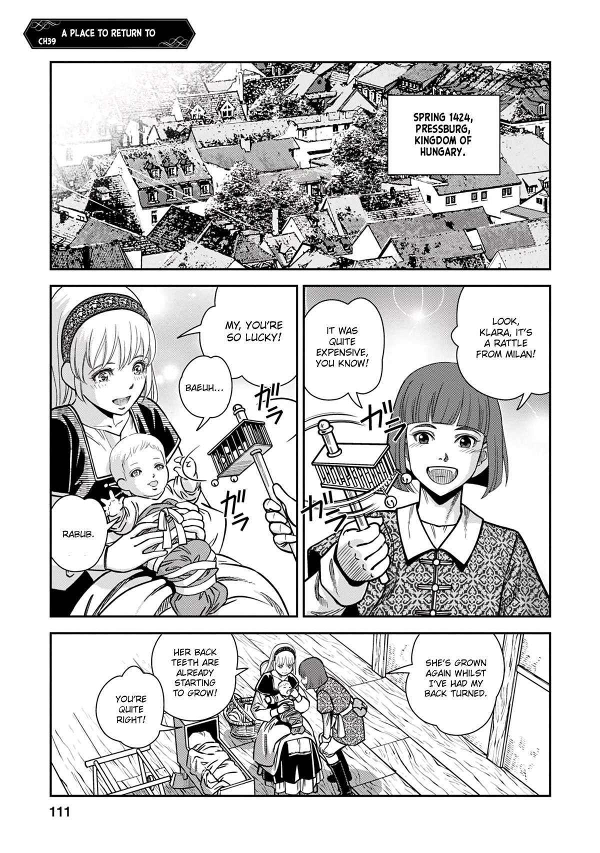 Otome Sensou Chapter 39 page 1 - Chapter 39: A Place to Return to